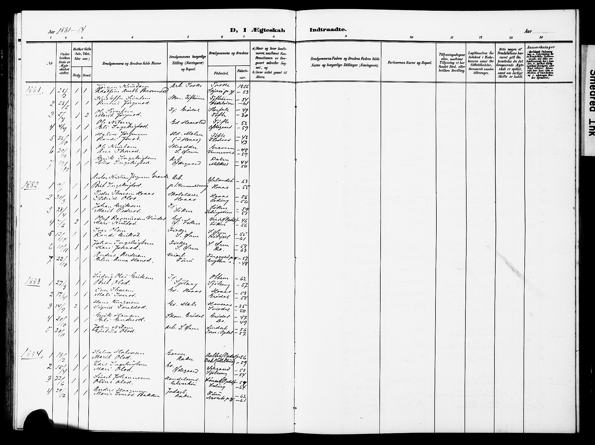 Ministerialprotokoller, klokkerbøker og fødselsregistre - Møre og Romsdal, AV/SAT-A-1454/590/L1017: Parish register (copy) no. 590C02, 1869-1931