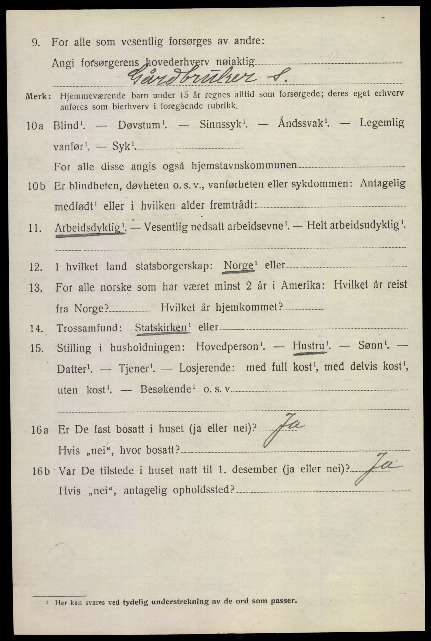 SAKO, 1920 census for Andebu, 1920, p. 4803