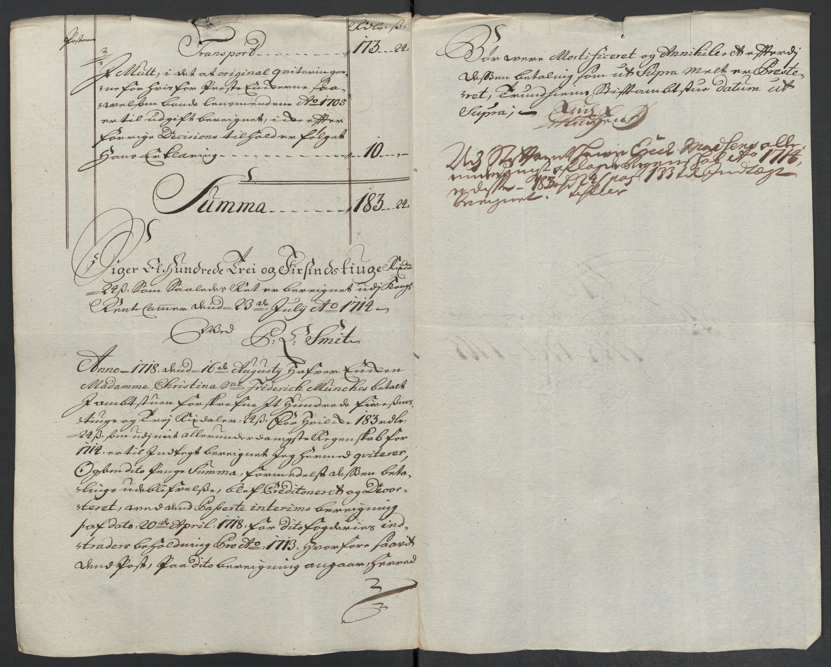 Rentekammeret inntil 1814, Reviderte regnskaper, Fogderegnskap, RA/EA-4092/R56/L3741: Fogderegnskap Nordmøre, 1705, p. 287
