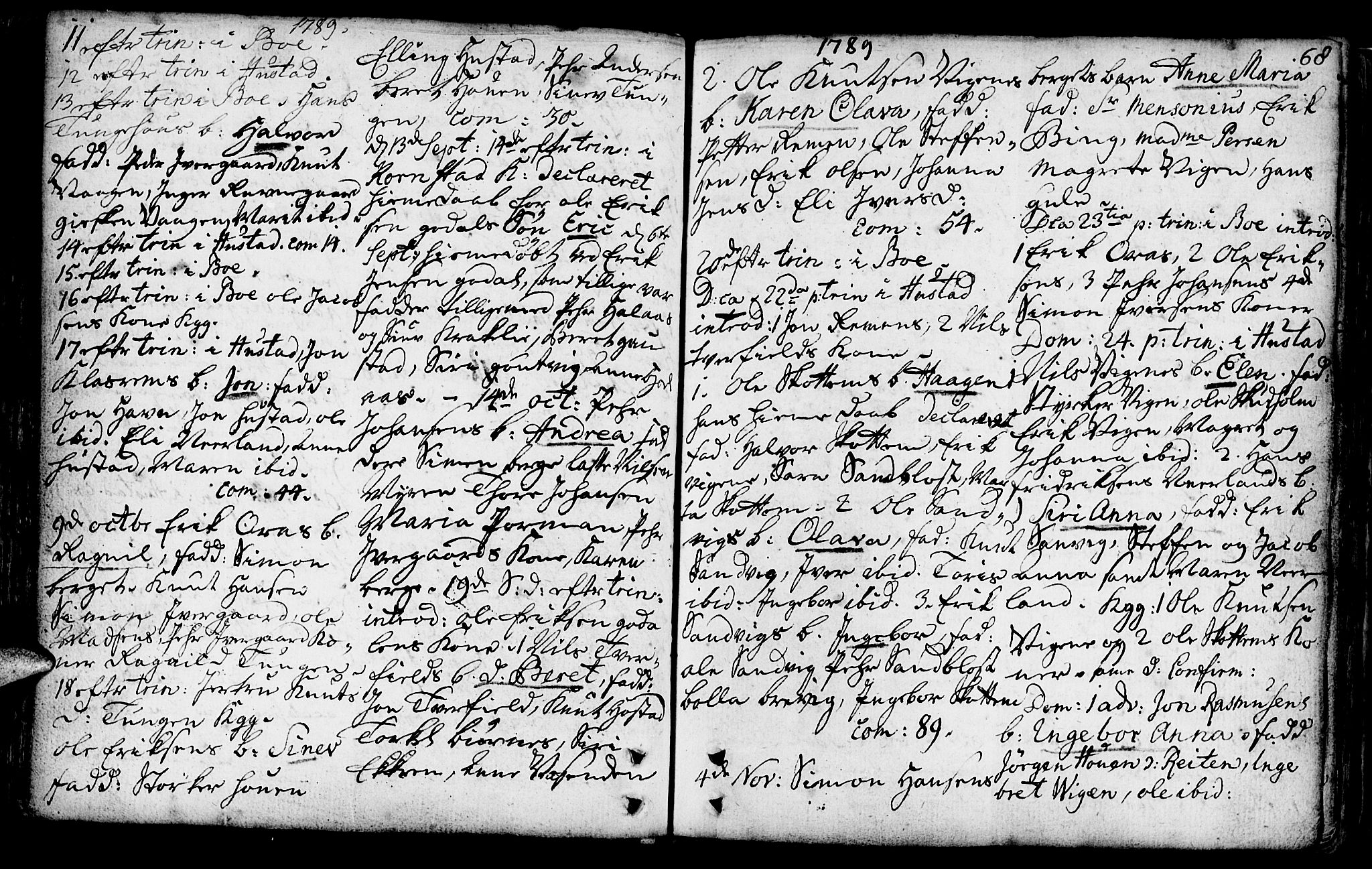 Ministerialprotokoller, klokkerbøker og fødselsregistre - Møre og Romsdal, AV/SAT-A-1454/566/L0761: Parish register (official) no. 566A02 /1, 1767-1817, p. 68