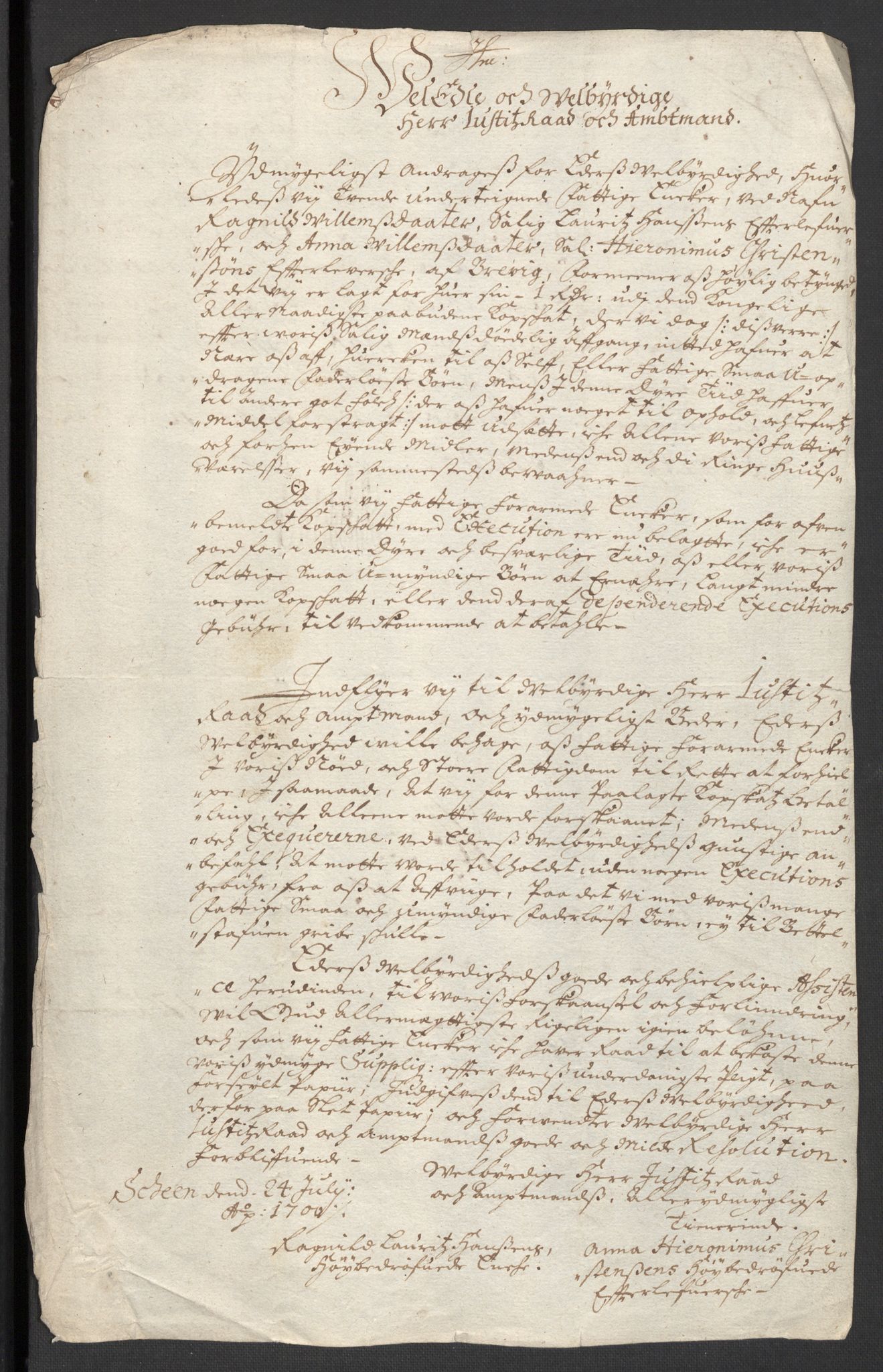 Rentekammeret inntil 1814, Reviderte regnskaper, Fogderegnskap, RA/EA-4092/R36/L2104: Fogderegnskap Øvre og Nedre Telemark og Bamble, 1700, p. 526