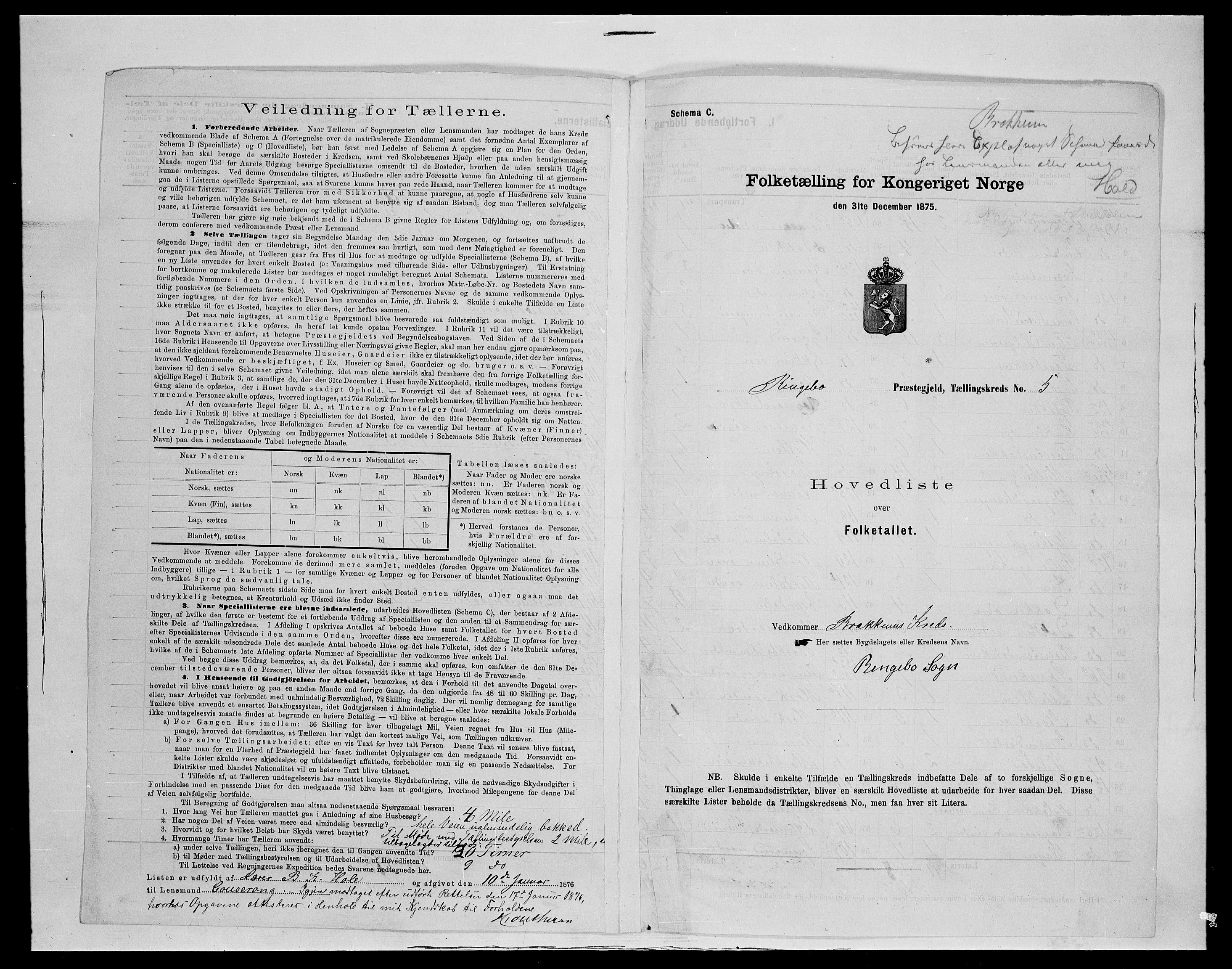 SAH, 1875 census for 0520P Ringebu, 1875, p. 28