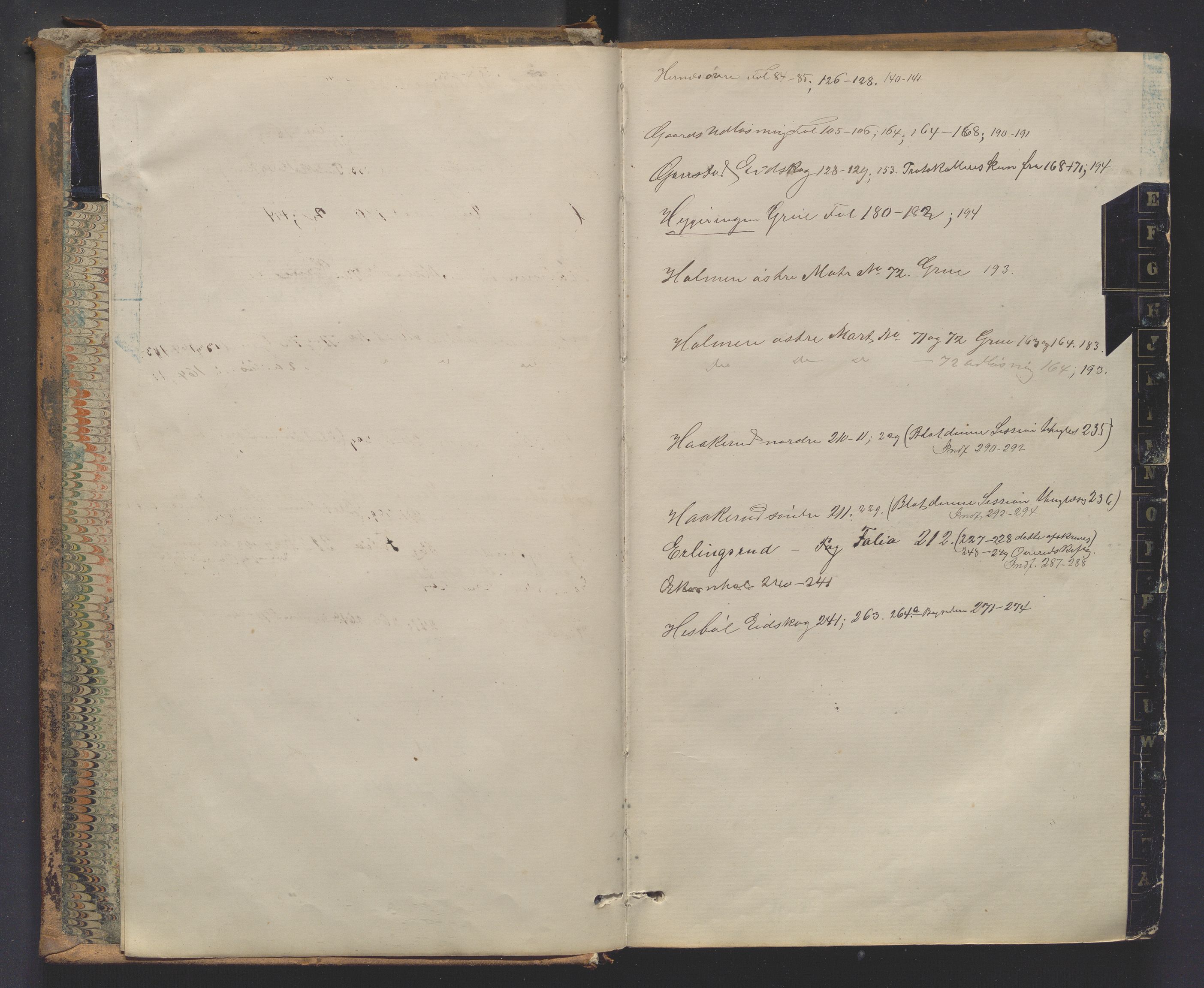 Utskiftningsformannen i Hedmark fylke, AV/SAH-JORDSKIFTEH-001/H/Ha/L0006/0001: Forhandlingsprotokoller, nr. 11 og 12 / Forhandlingsprotokoll nr. 11, 1874-1879