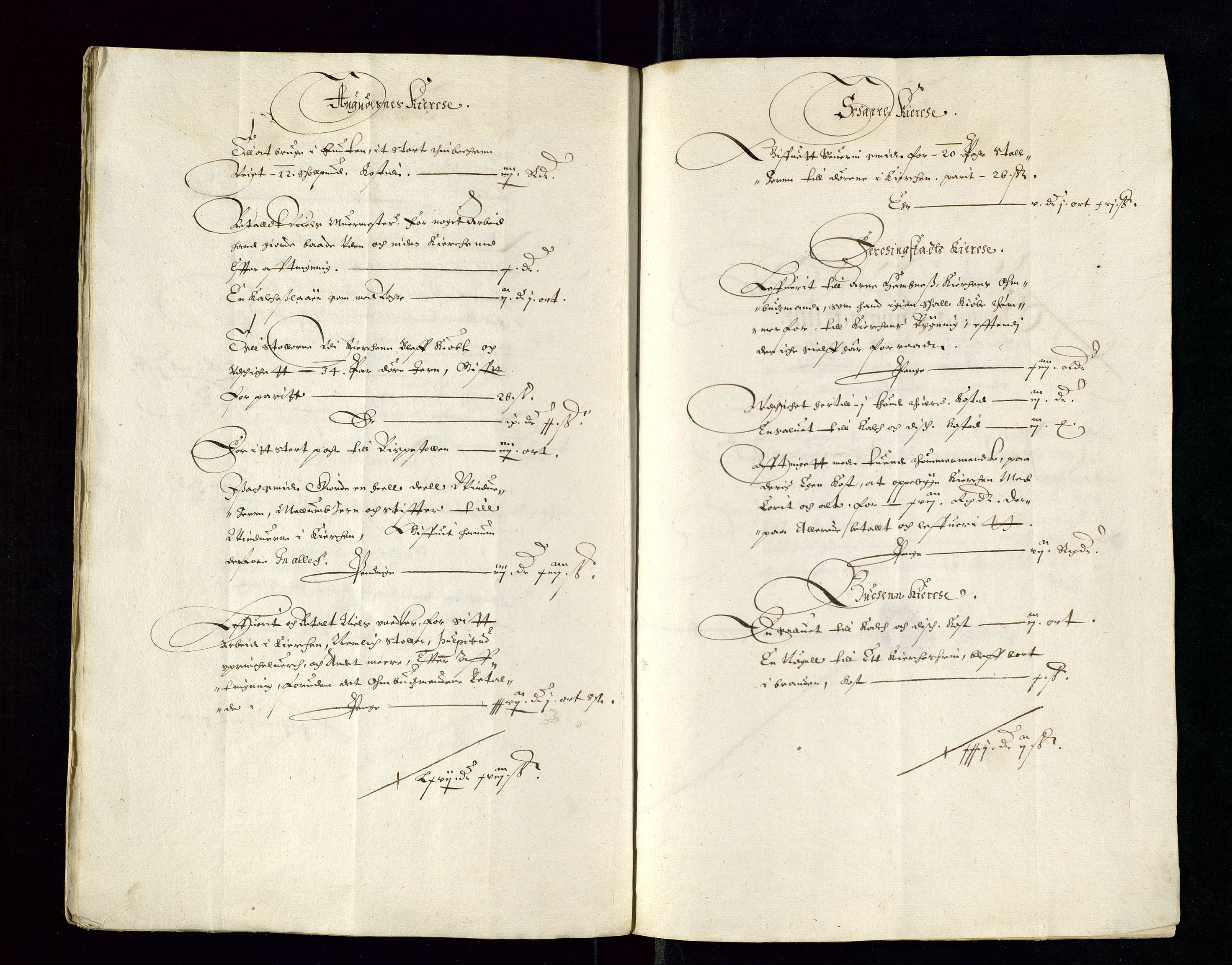 Stavanger len, AV/SAST-A-101870/Ob/L0019: Kirkeregnskaper, 1632-1641, p. 20