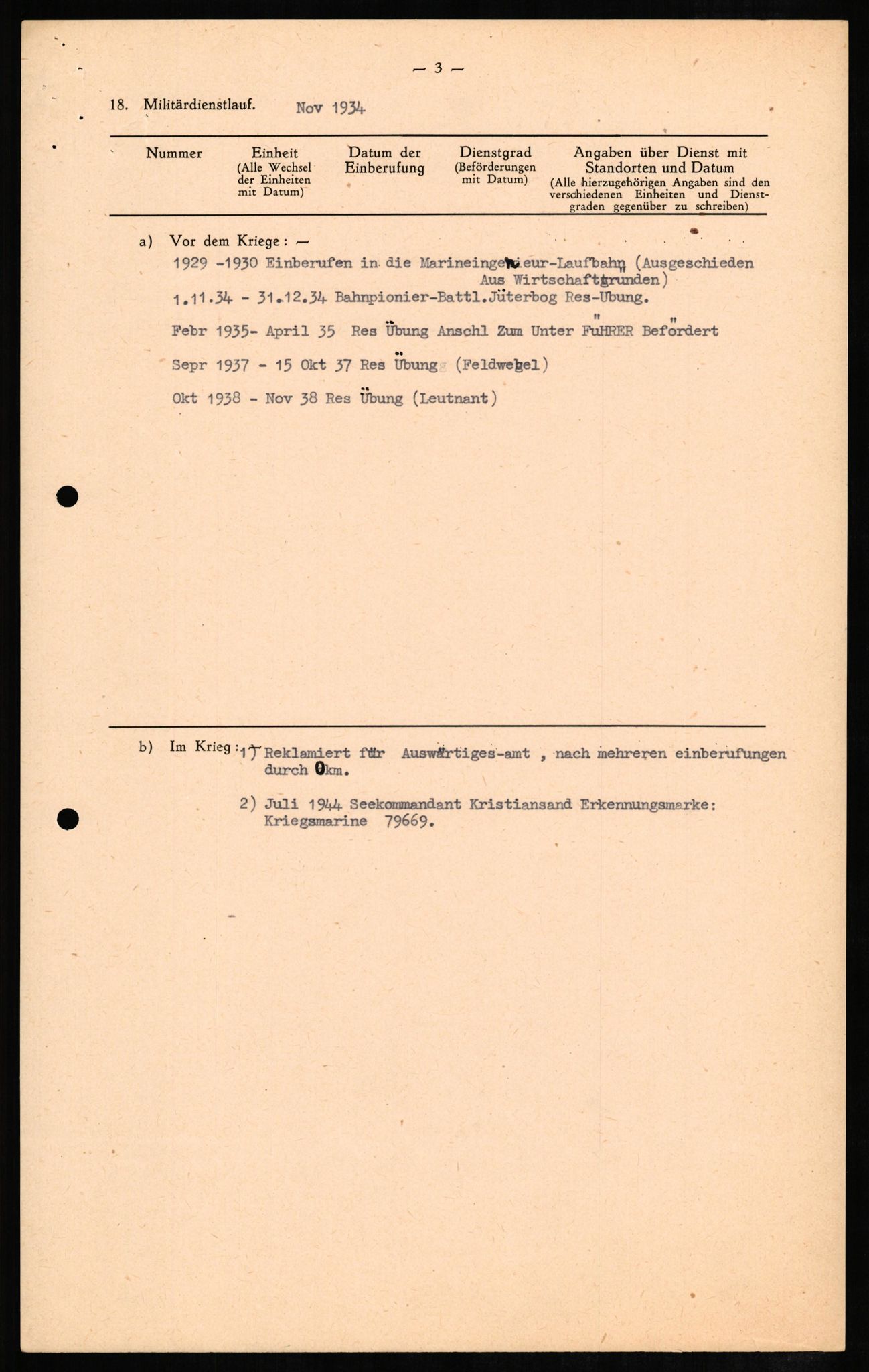 Forsvaret, Forsvarets overkommando II, AV/RA-RAFA-3915/D/Db/L0007: CI Questionaires. Tyske okkupasjonsstyrker i Norge. Tyskere., 1945-1946, p. 193