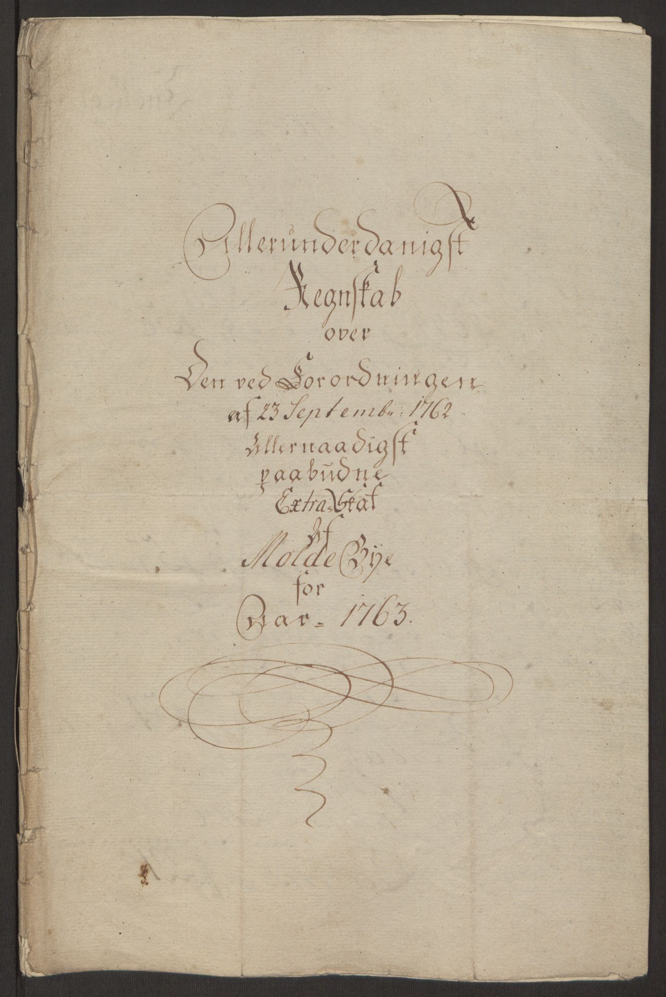 Rentekammeret inntil 1814, Reviderte regnskaper, Byregnskaper, RA/EA-4066/R/Rq/L0487/0004: [Q1] Kontribusjonsregnskap / Ekstraskatt, 1762-1772, p. 32