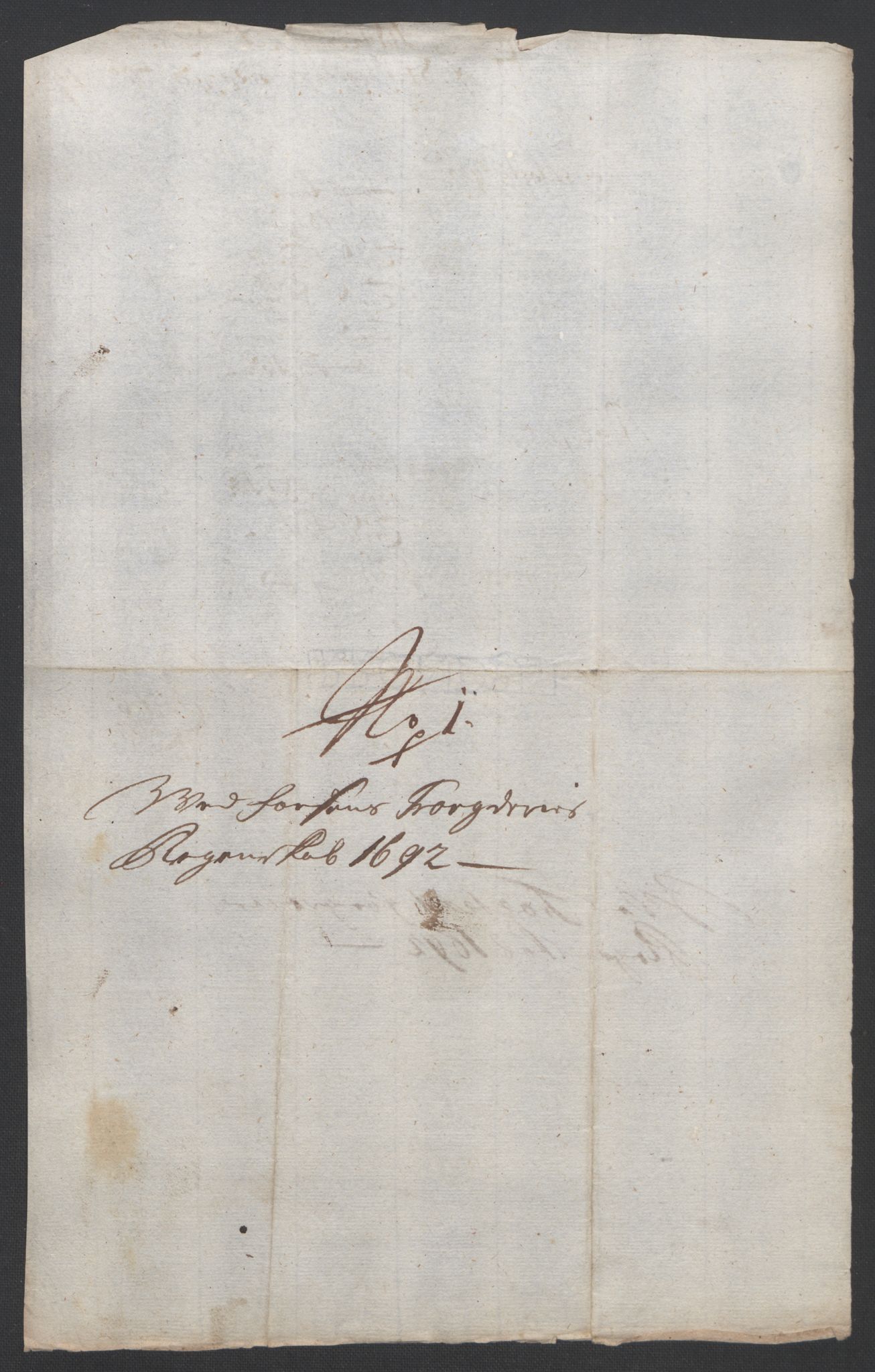 Rentekammeret inntil 1814, Reviderte regnskaper, Fogderegnskap, AV/RA-EA-4092/R57/L3849: Fogderegnskap Fosen, 1692-1693, p. 149