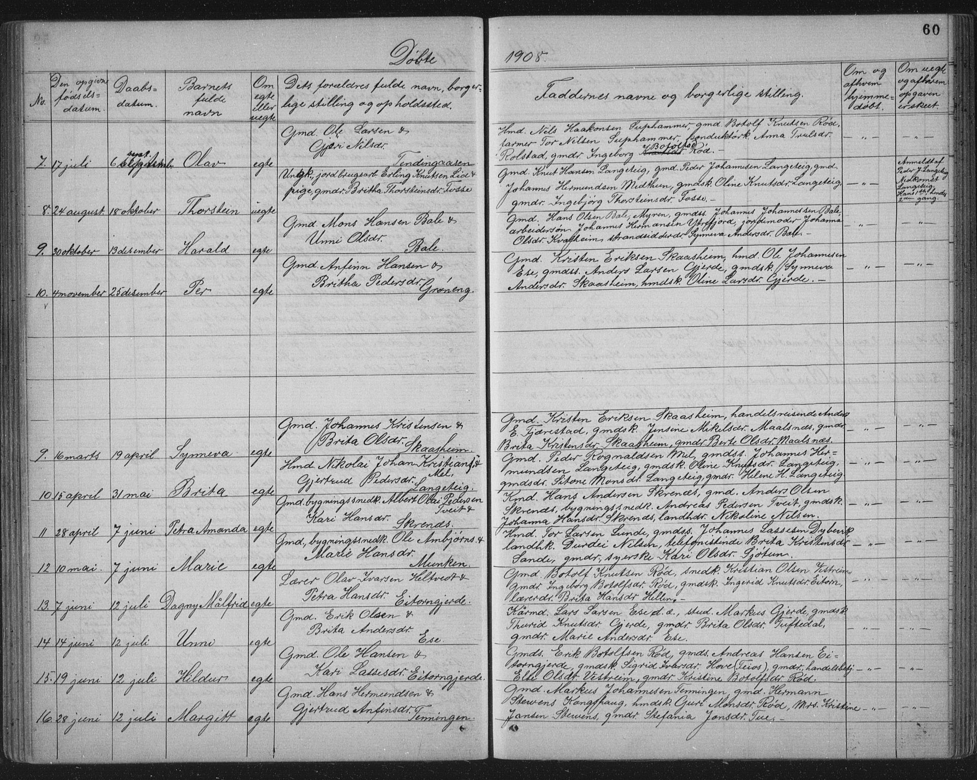 Balestrand sokneprestembete, AV/SAB-A-79601/H/Hab/Haba/L0002: Parish register (copy) no. A 2, 1880-1919, p. 60