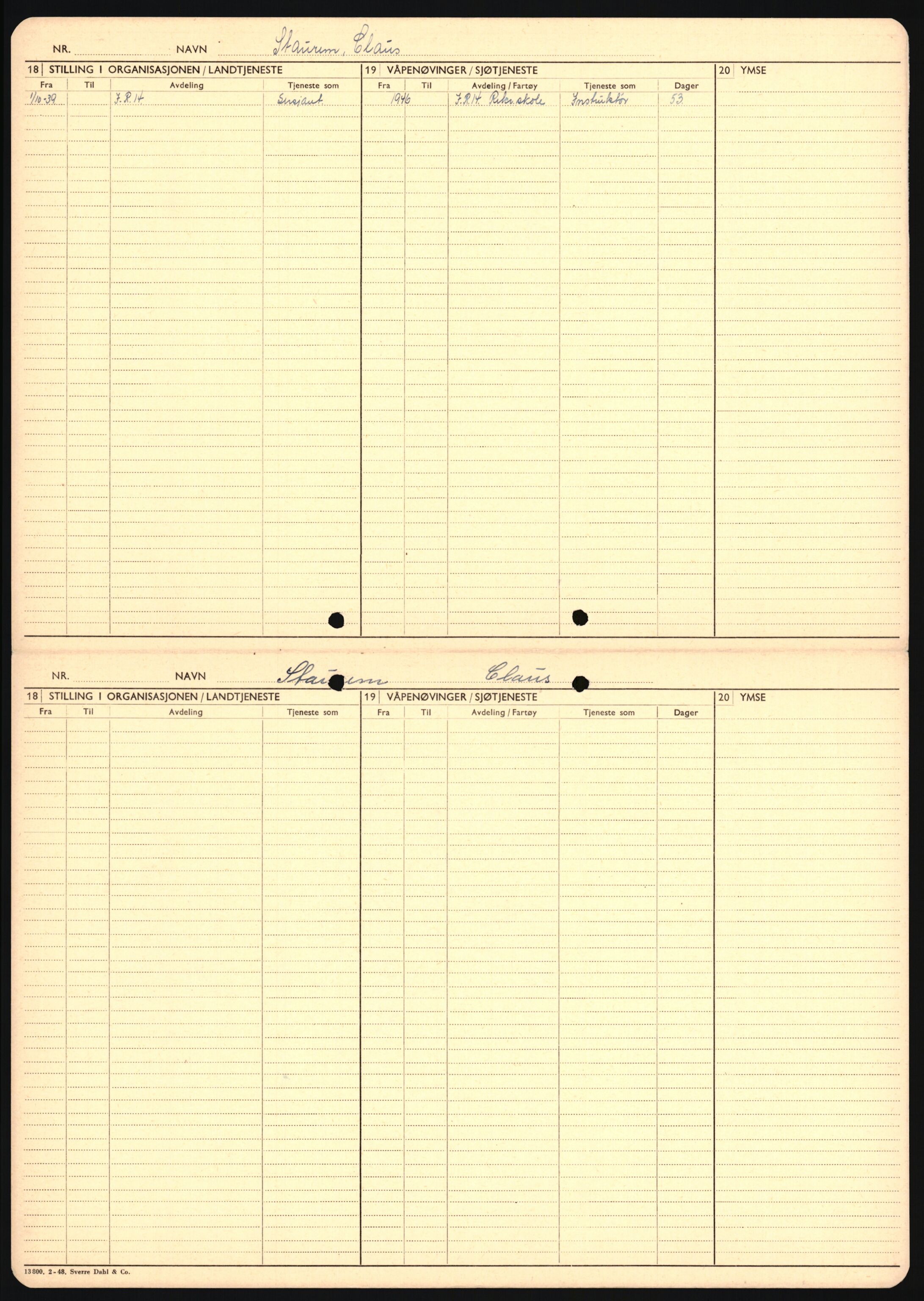 Forsvaret, Sør-Hålogaland landforsvar, AV/RA-RAFA-2552/P/Pa/L0302: Personellmapper for slettet personell, yrkesbefal og vernepliktig befal, født 1913-1916, 1932-1976, p. 452