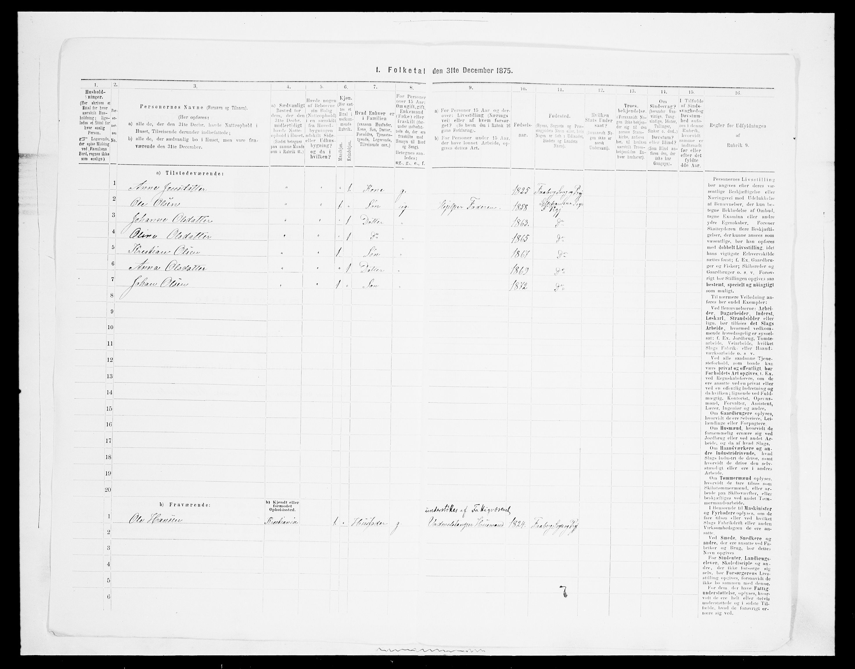 SAH, 1875 census for 0524L Fåberg/Fåberg og Lillehammer, 1875, p. 1914