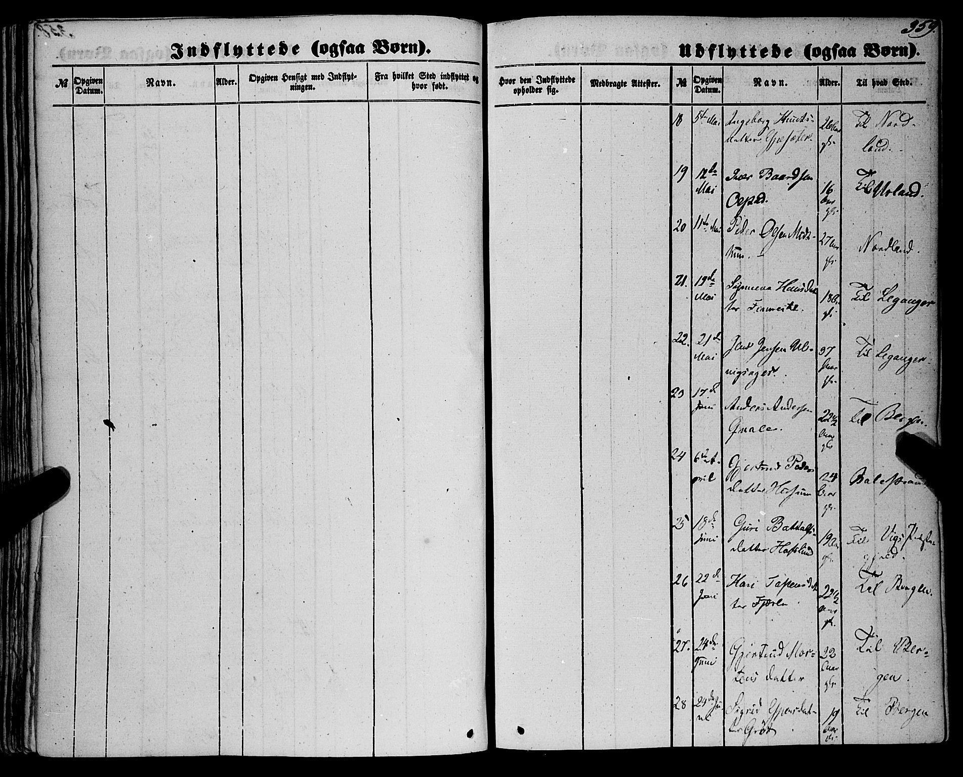 Sogndal sokneprestembete, AV/SAB-A-81301/H/Haa/Haaa/L0012II: Parish register (official) no. A 12II, 1847-1877, p. 359