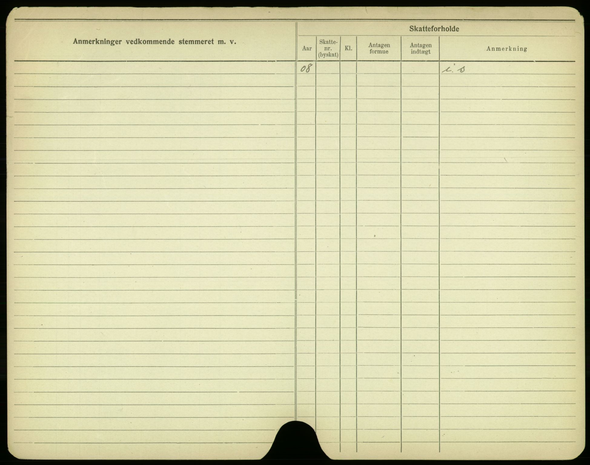 Oslo folkeregister, Registerkort, AV/SAO-A-11715/F/Fa/Fac/L0003: Menn, 1906-1914, p. 201b