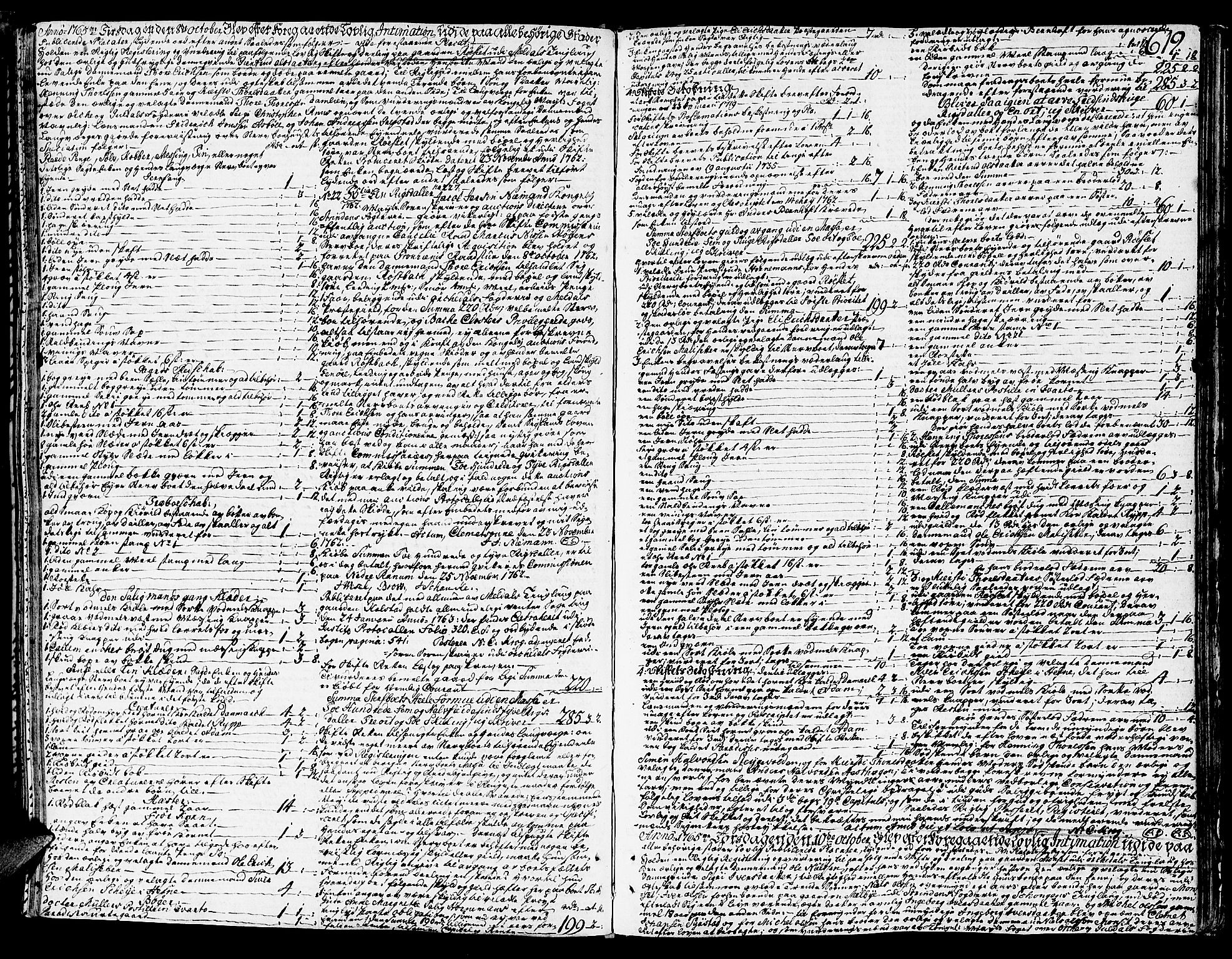Orkdal sorenskriveri, SAT/A-4169/1/3/3Aa/L0006: Skifteprotokoller, 1756-1766, p. 618b-619a
