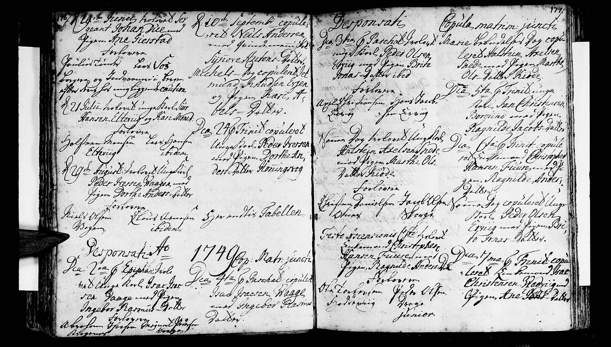Selje sokneprestembete, SAB/A-99938/H/Ha/Haa/Haaa: Parish register (official) no. A 4, 1743-1759, p. 176-177