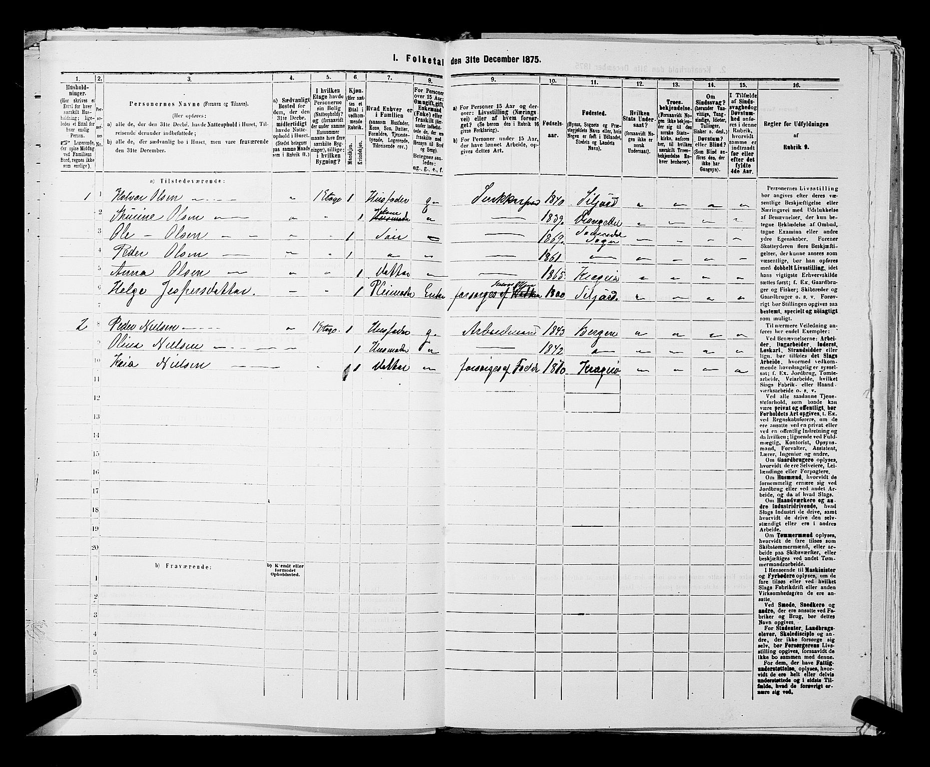 SAKO, 1875 census for 0801P Kragerø, 1875, p. 1057