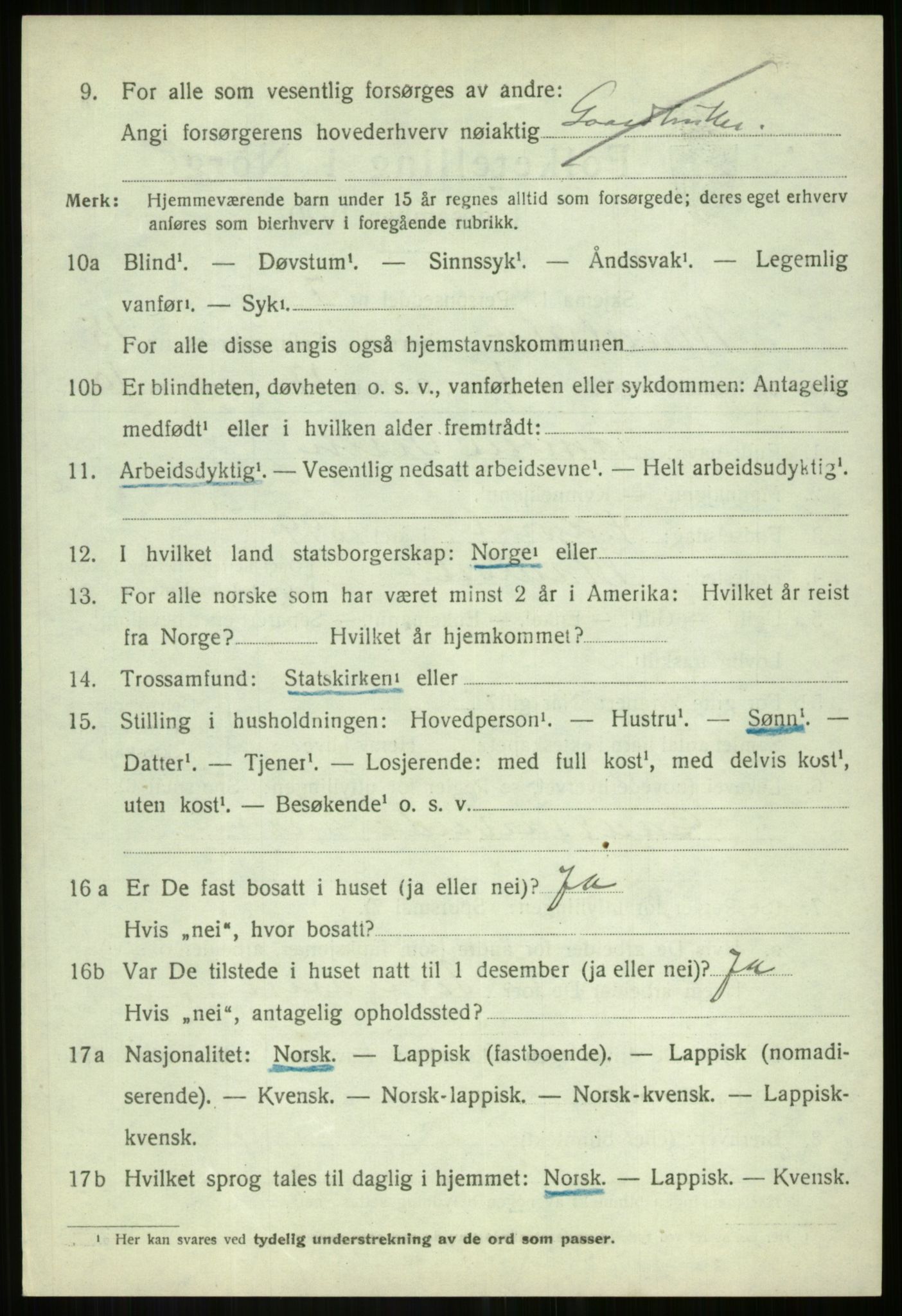 SATØ, 1920 census for Målselv, 1920, p. 7636