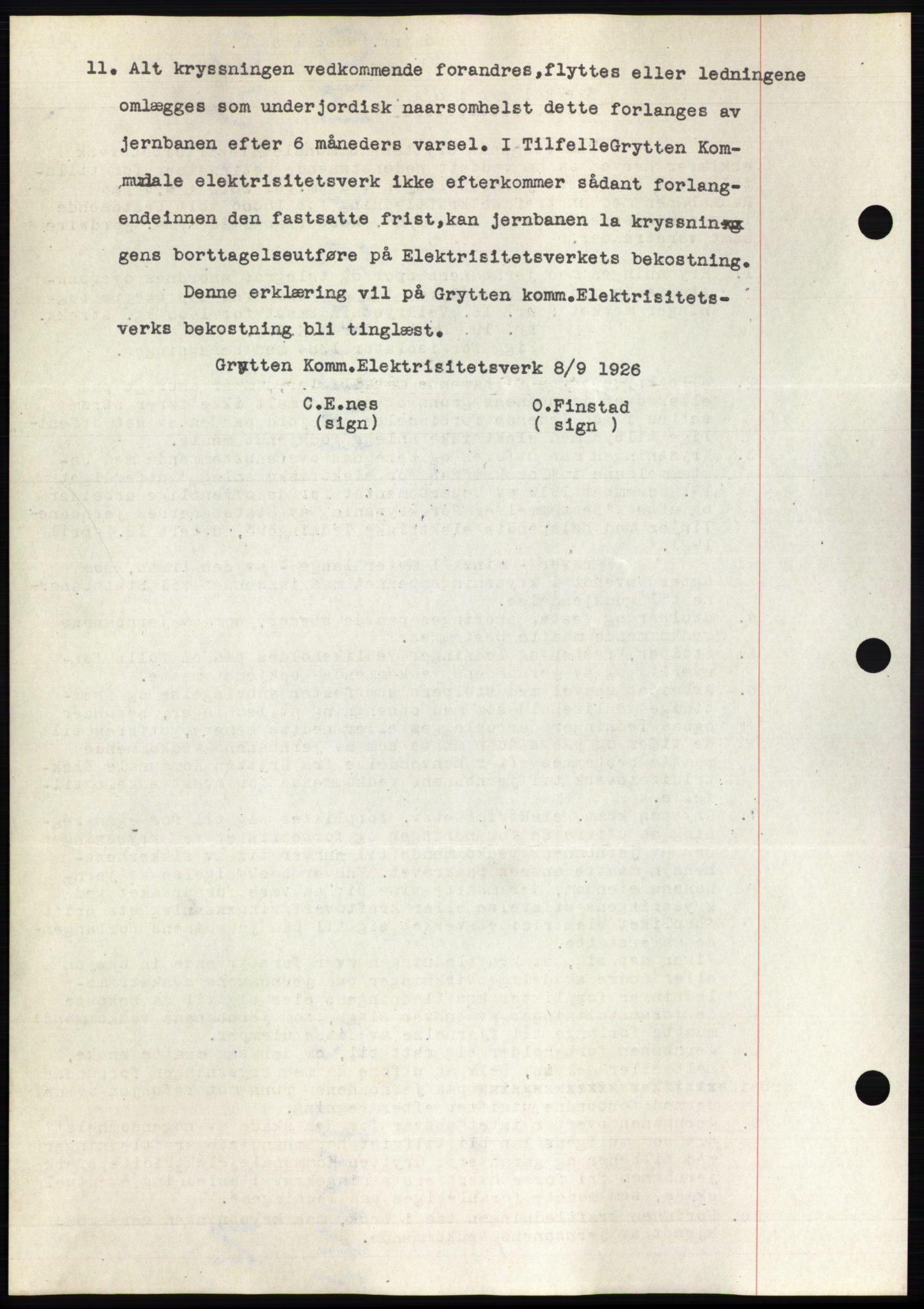 Romsdal sorenskriveri, AV/SAT-A-4149/1/2/2C/L0051: Mortgage book no. 45, 1926-1927, Deed date: 15.09.1926