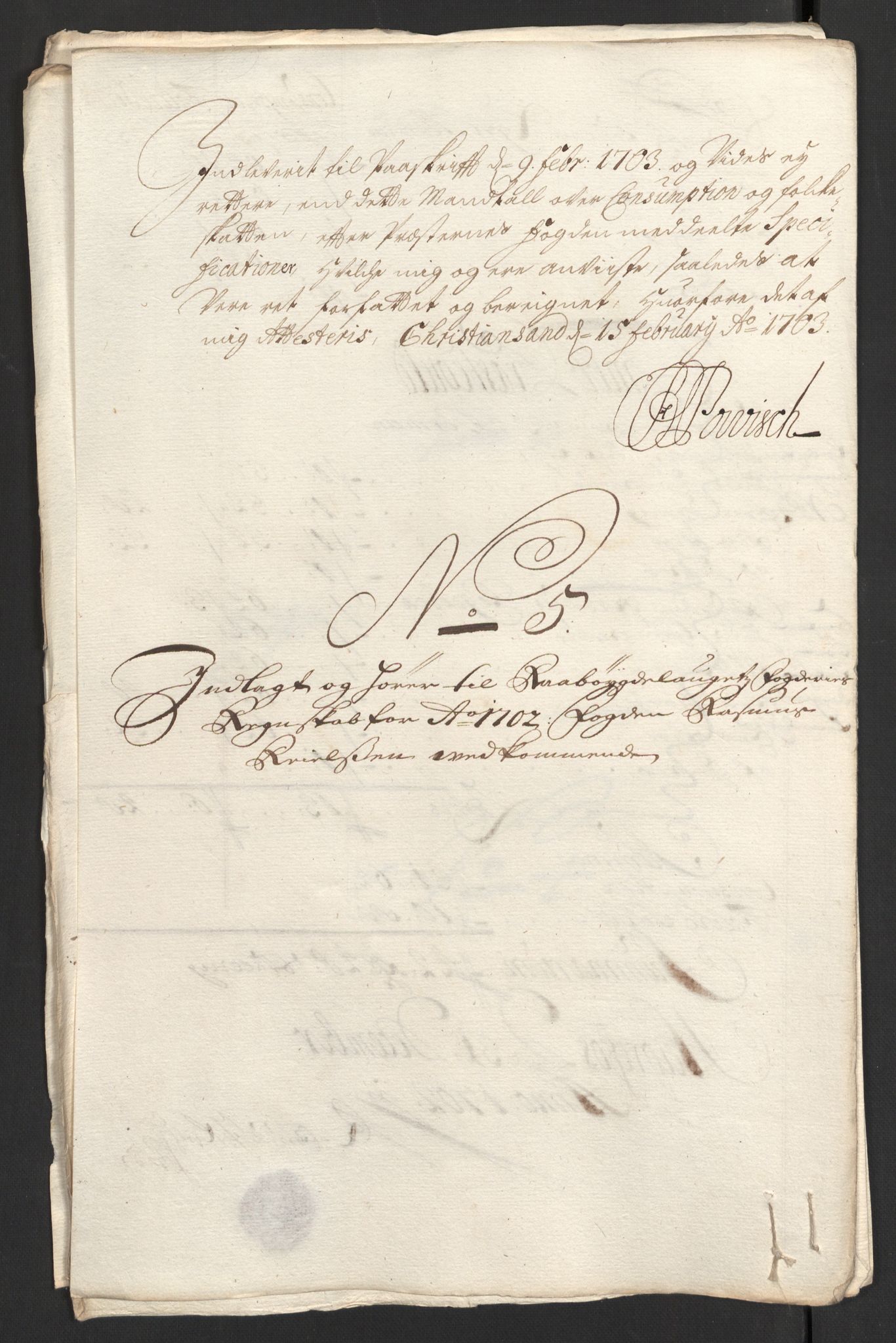 Rentekammeret inntil 1814, Reviderte regnskaper, Fogderegnskap, AV/RA-EA-4092/R40/L2446: Fogderegnskap Råbyggelag, 1700-1702, p. 309