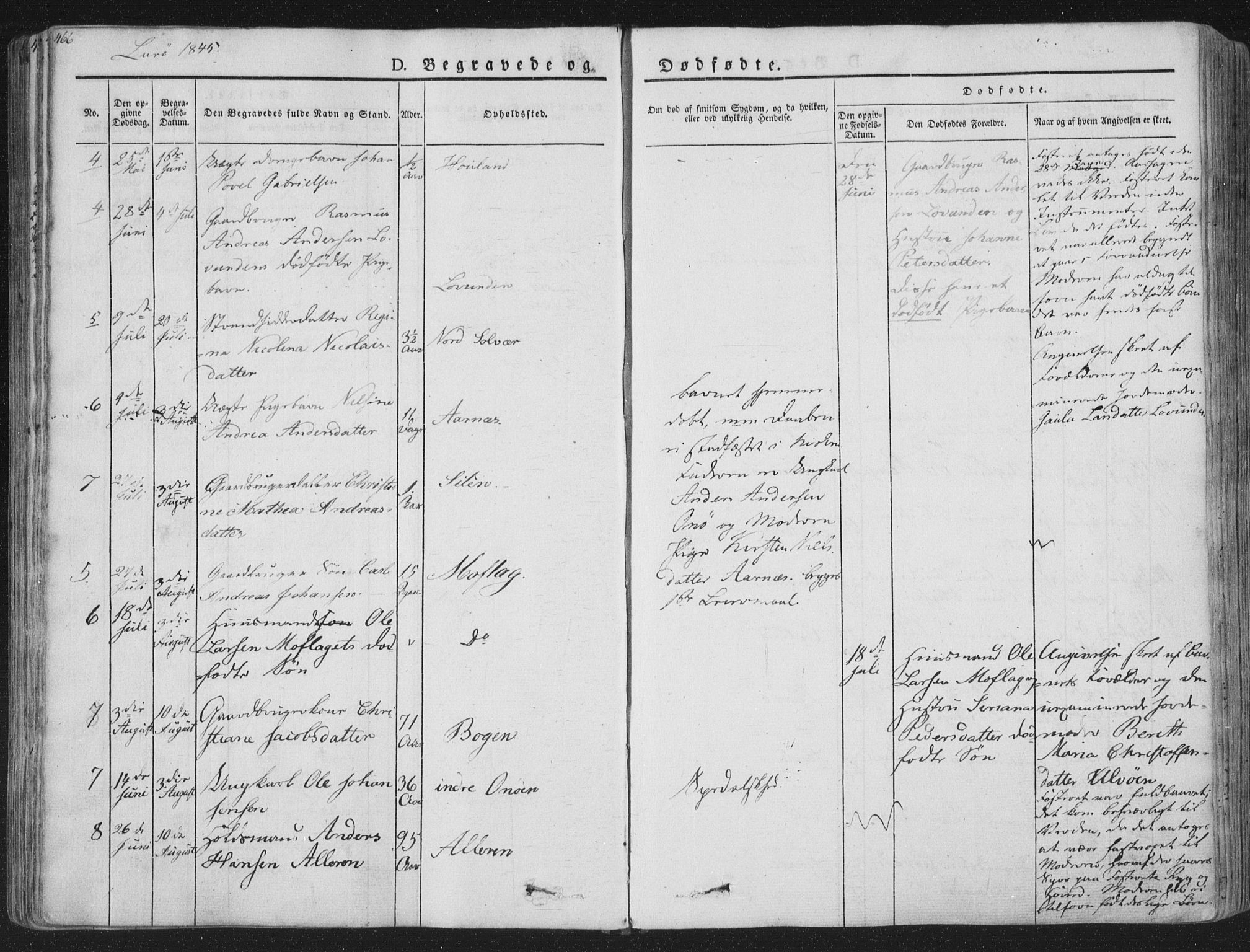 Ministerialprotokoller, klokkerbøker og fødselsregistre - Nordland, SAT/A-1459/839/L0566: Parish register (official) no. 839A03, 1825-1862, p. 466