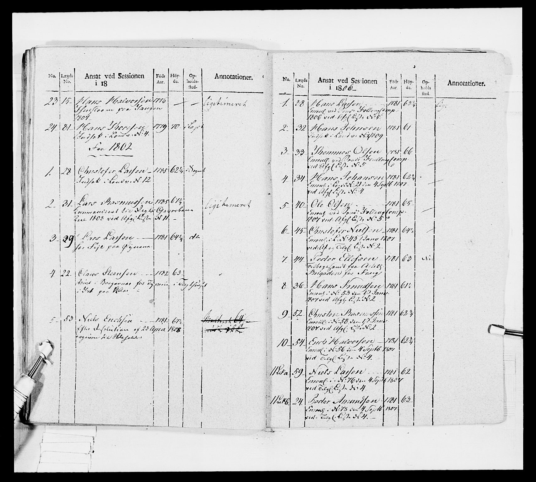 Generalitets- og kommissariatskollegiet, Det kongelige norske kommissariatskollegium, AV/RA-EA-5420/E/Eh/L0033: Nordafjelske gevorbne infanteriregiment, 1810, p. 472