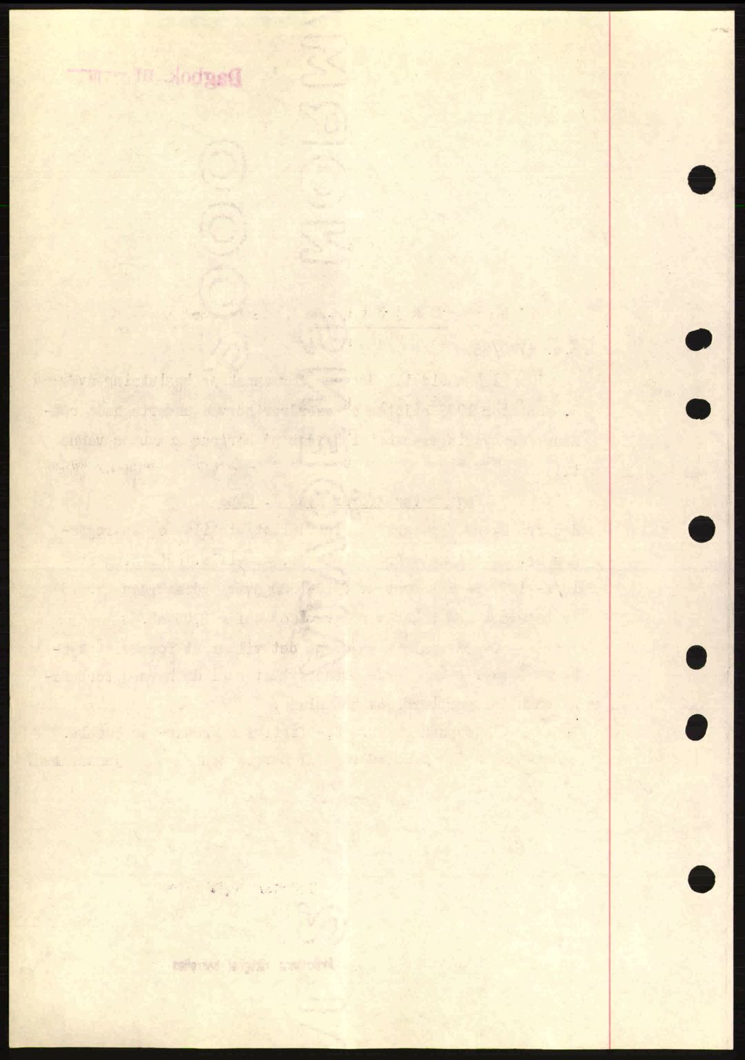 Byfogd og Byskriver i Bergen, SAB/A-3401/03/03Bc/L0004: Mortgage book no. A3-4, 1936-1937, Diary no: : 1107/1937