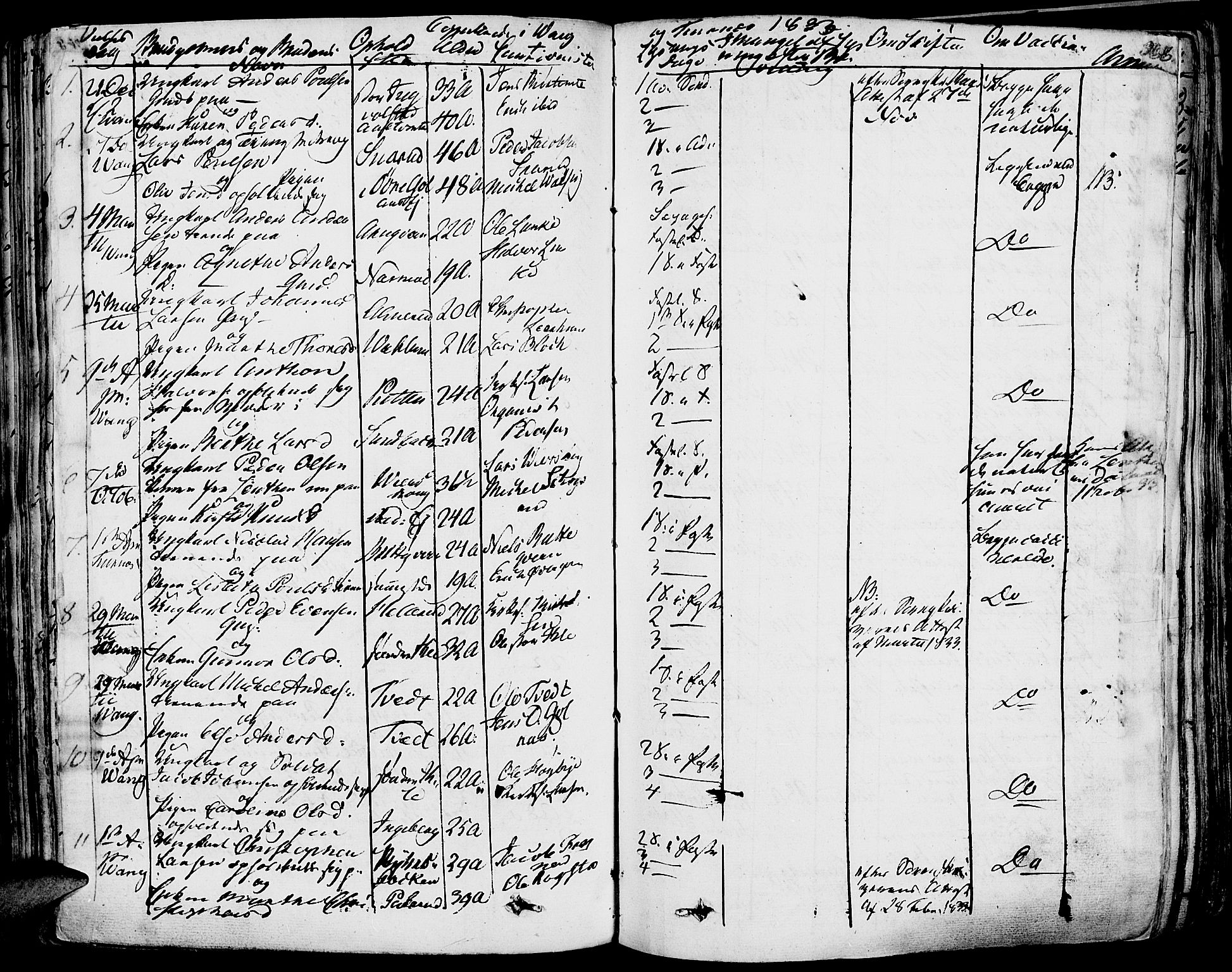 Vang prestekontor, Hedmark, SAH/PREST-008/H/Ha/Haa/L0009: Parish register (official) no. 9, 1826-1841, p. 366