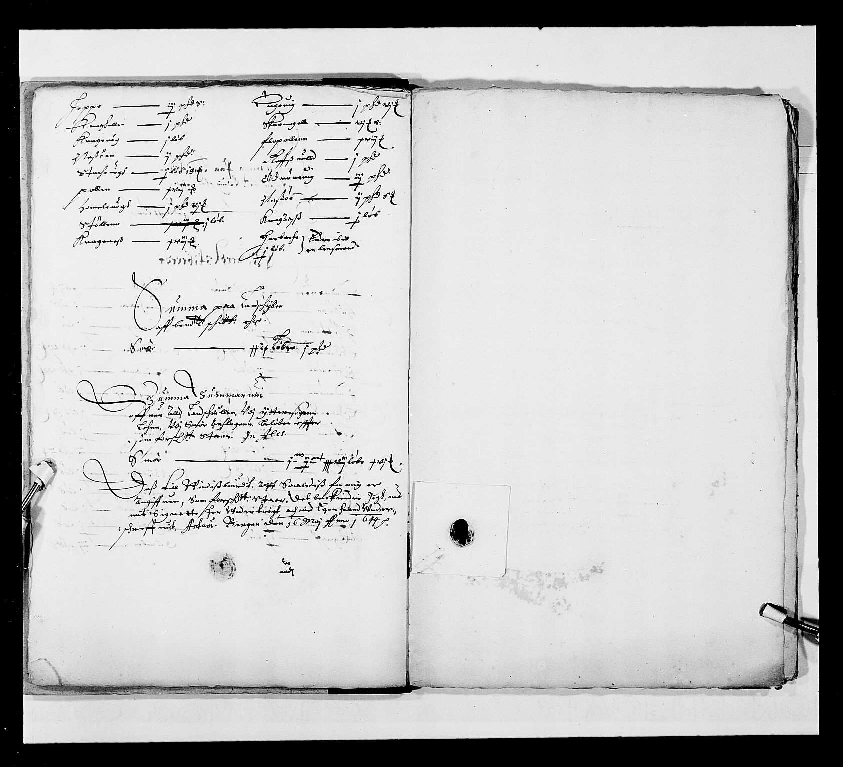 Stattholderembetet 1572-1771, RA/EA-2870/Ek/L0024/0001: Jordebøker 1633-1658: / Jordebøker for Bergenhus len, 1644, p. 31