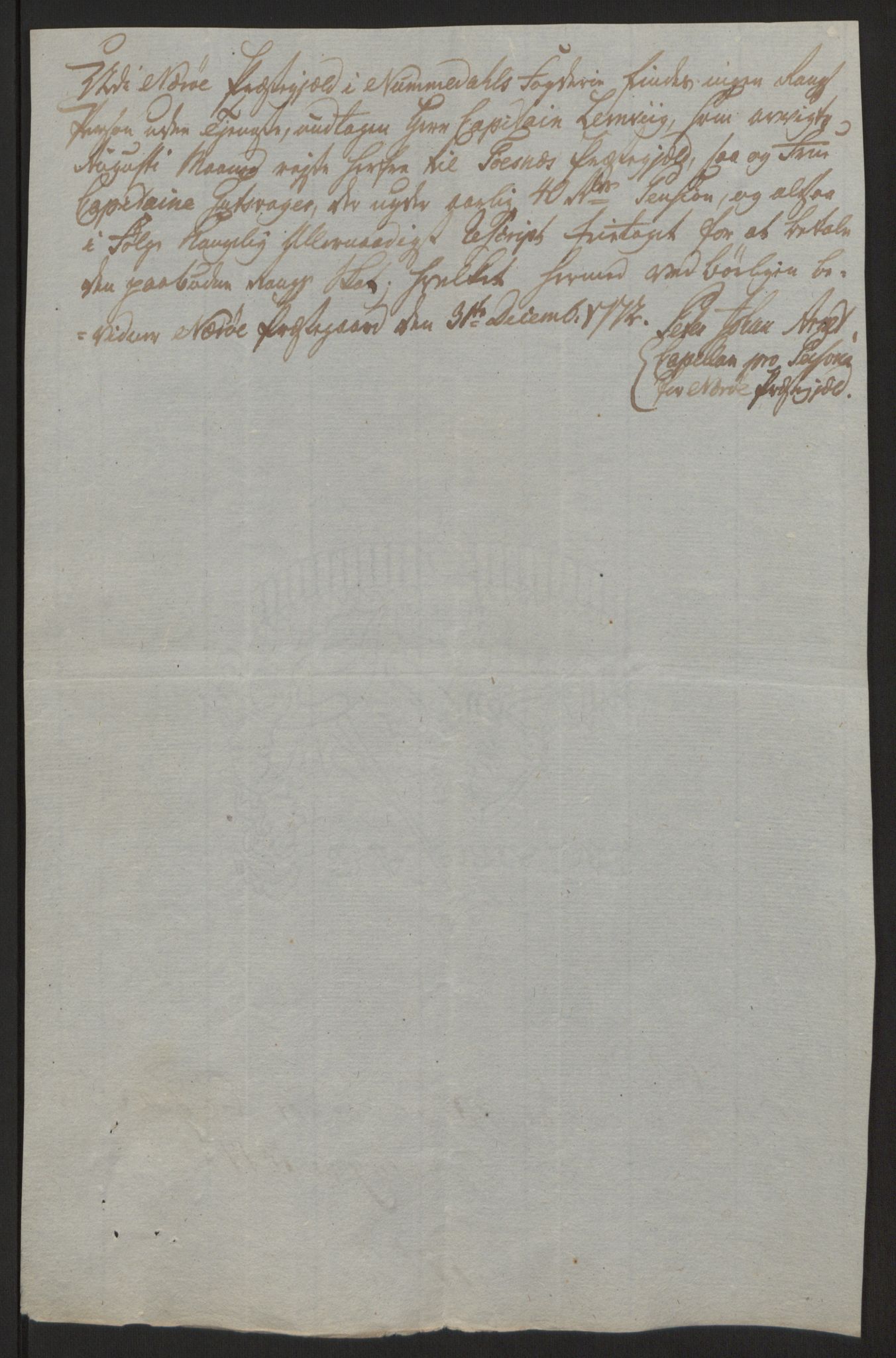 Rentekammeret inntil 1814, Reviderte regnskaper, Fogderegnskap, AV/RA-EA-4092/R64/L4502: Ekstraskatten Namdal, 1762-1772, p. 433