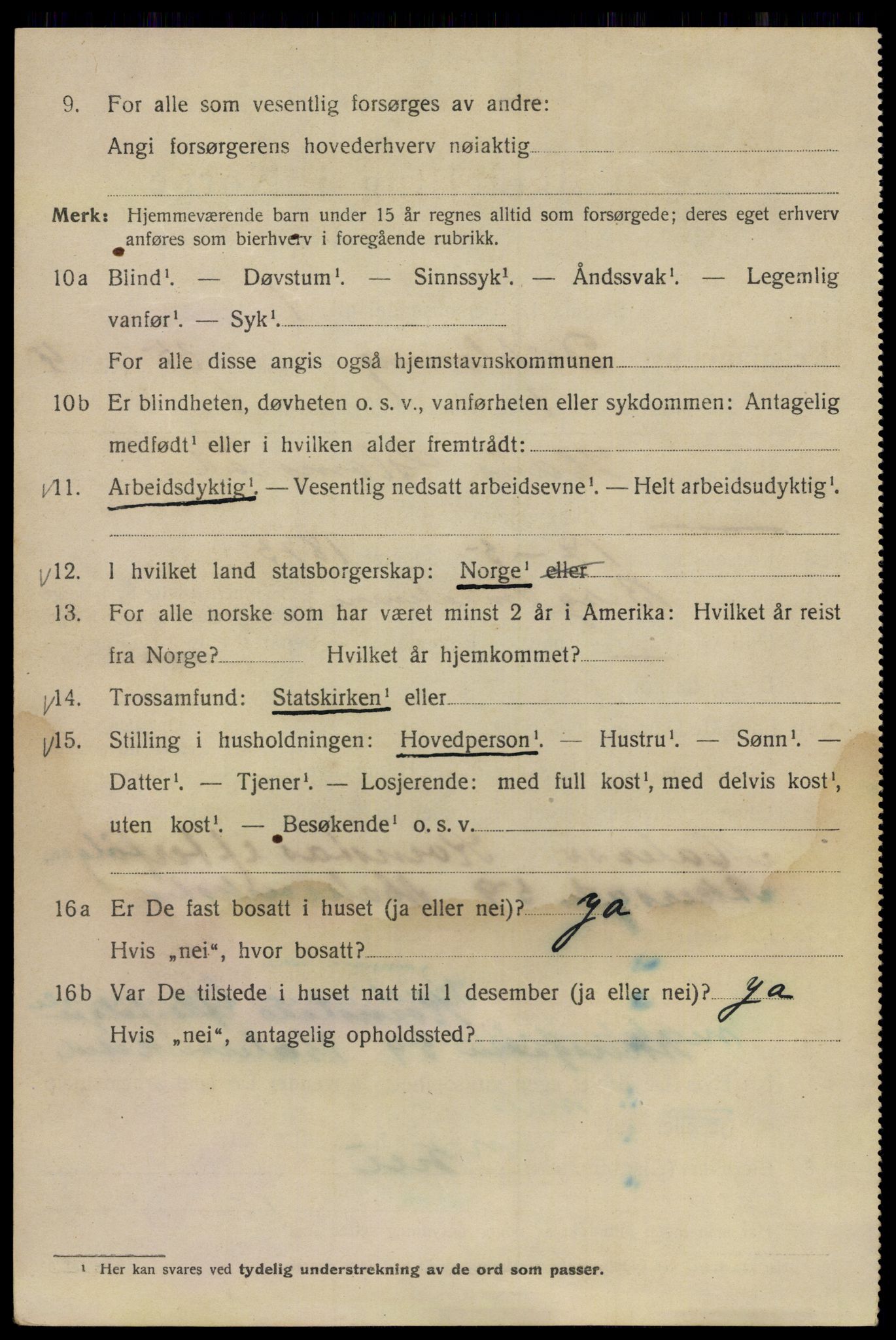 SAO, 1920 census for Kristiania, 1920, p. 206388