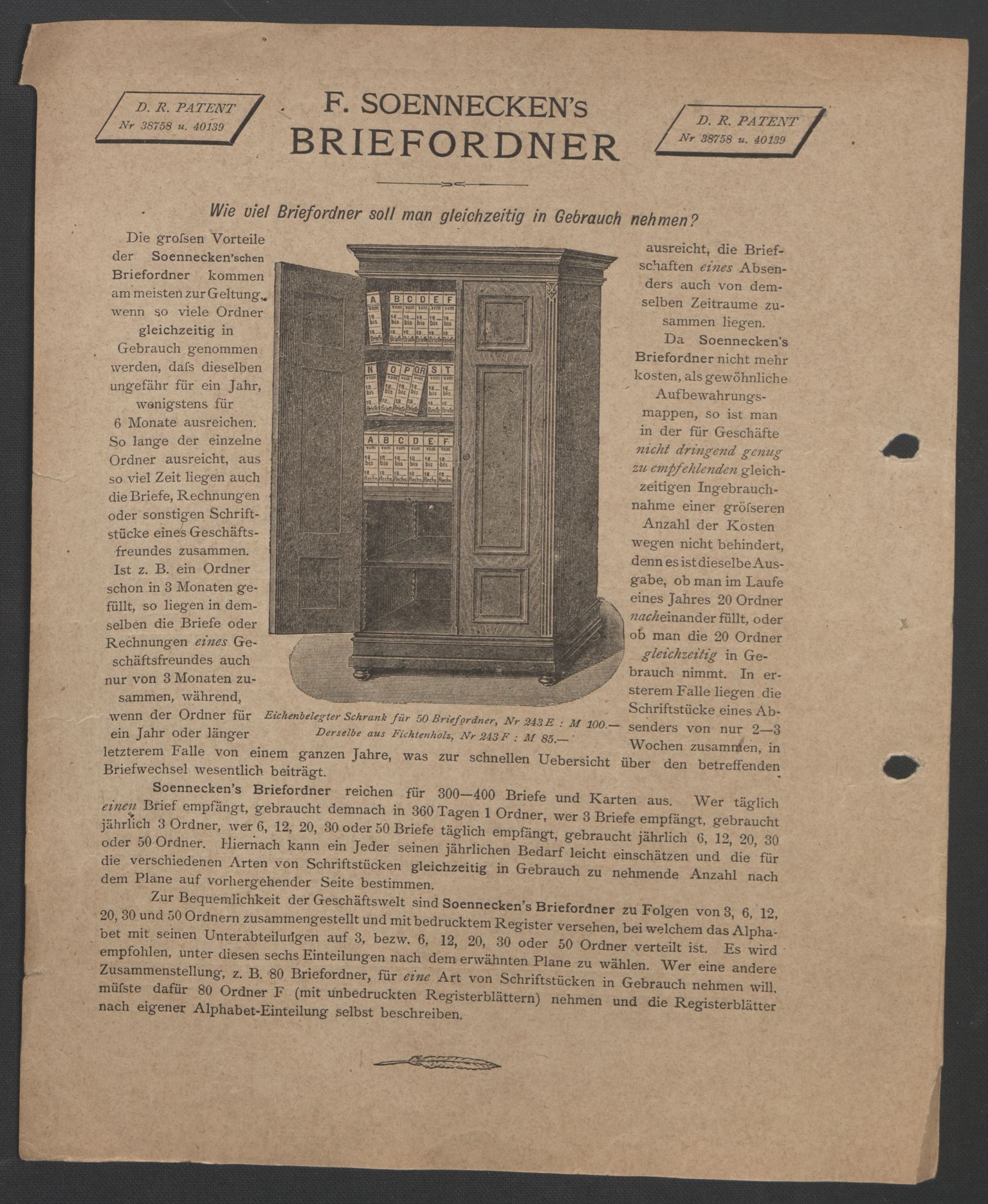 Arbeidskomitéen for Fridtjof Nansens polarekspedisjon, RA/PA-0061/D/L0004: Innk. brev og telegrammer vedr. proviant og utrustning, 1892-1893, p. 4