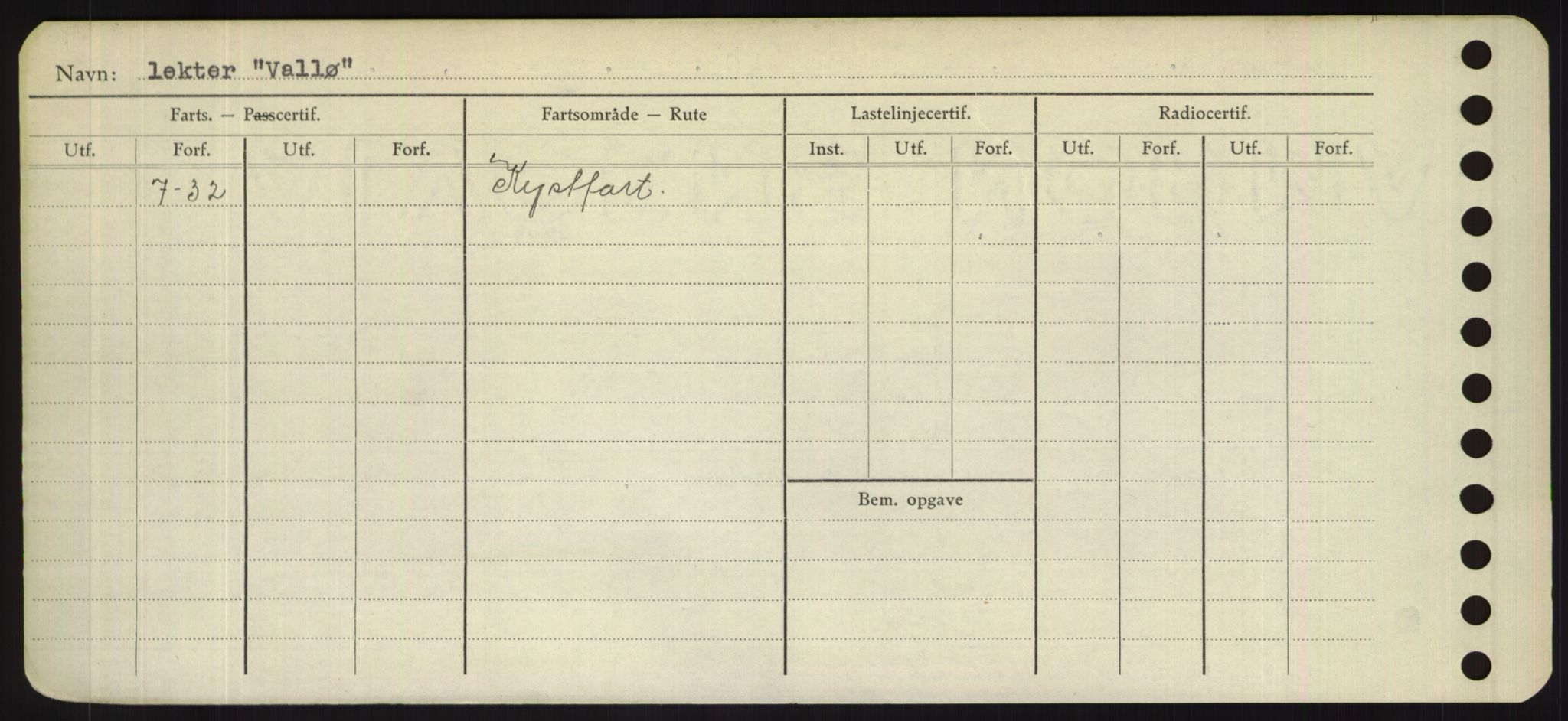 Sjøfartsdirektoratet med forløpere, Skipsmålingen, AV/RA-S-1627/H/Hd/L0040: Fartøy, U-Ve, p. 244