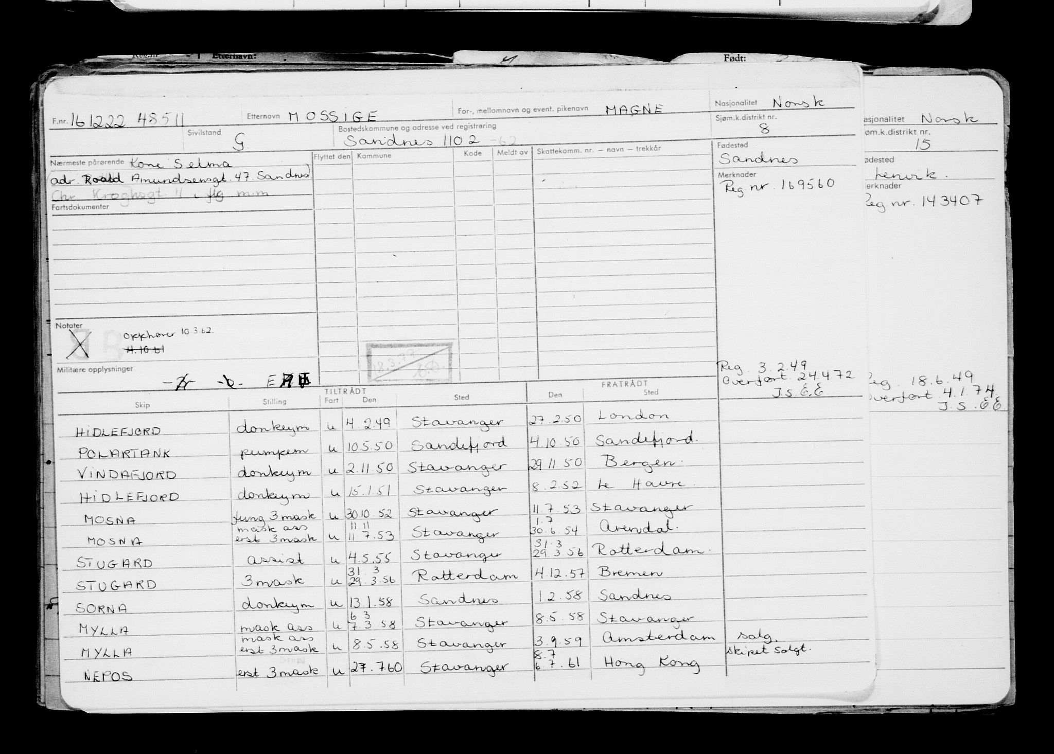 Direktoratet for sjømenn, AV/RA-S-3545/G/Gb/L0213: Hovedkort, 1922, p. 373