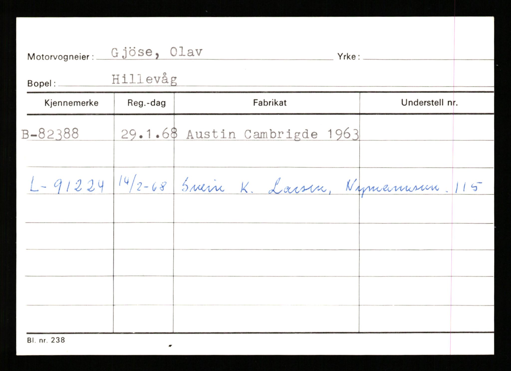 Stavanger trafikkstasjon, AV/SAST-A-101942/0/G/L0008: Registreringsnummer: 67519 - 84533, 1930-1971, p. 2830