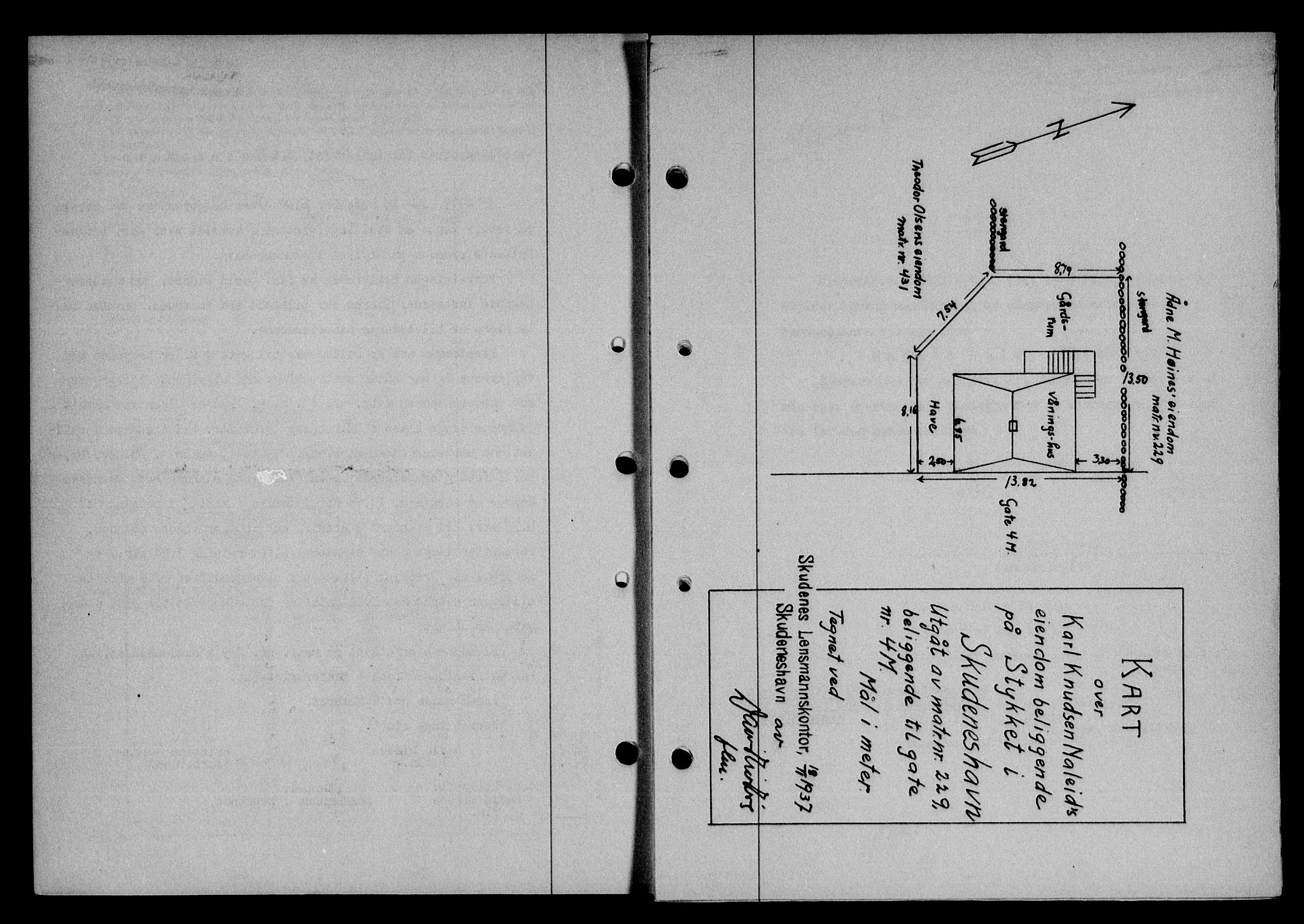 Karmsund sorenskriveri, SAST/A-100311/01/II/IIB/L0090: Mortgage book no. 70A, 1947-1947, Diary no: : 1593/1947