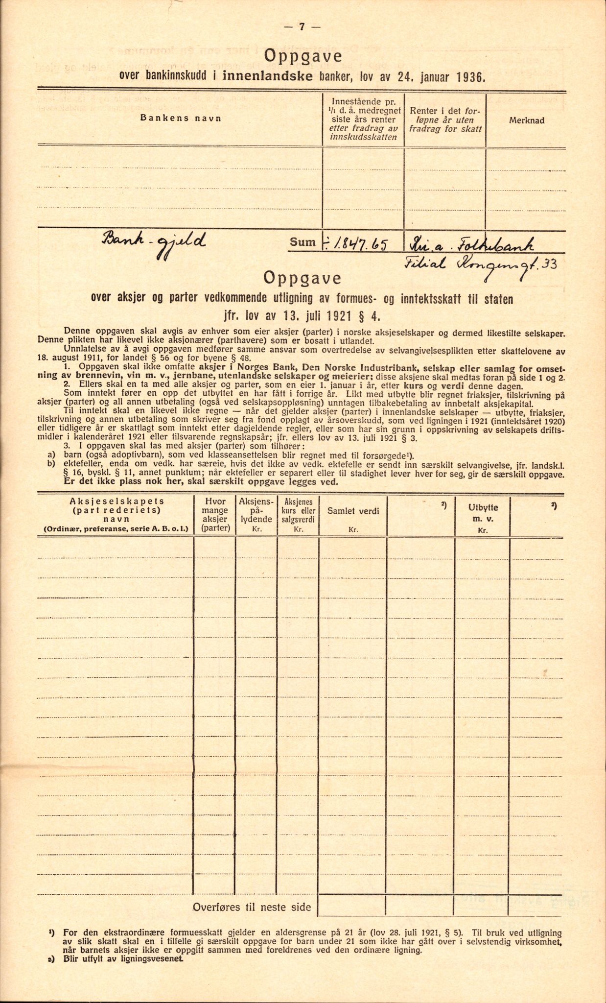 Justisdepartementet, Tilbakeføringskontoret for inndratte formuer, AV/RA-S-1564/H/Hc/Hcc/L0917: --, 1945-1947, p. 585