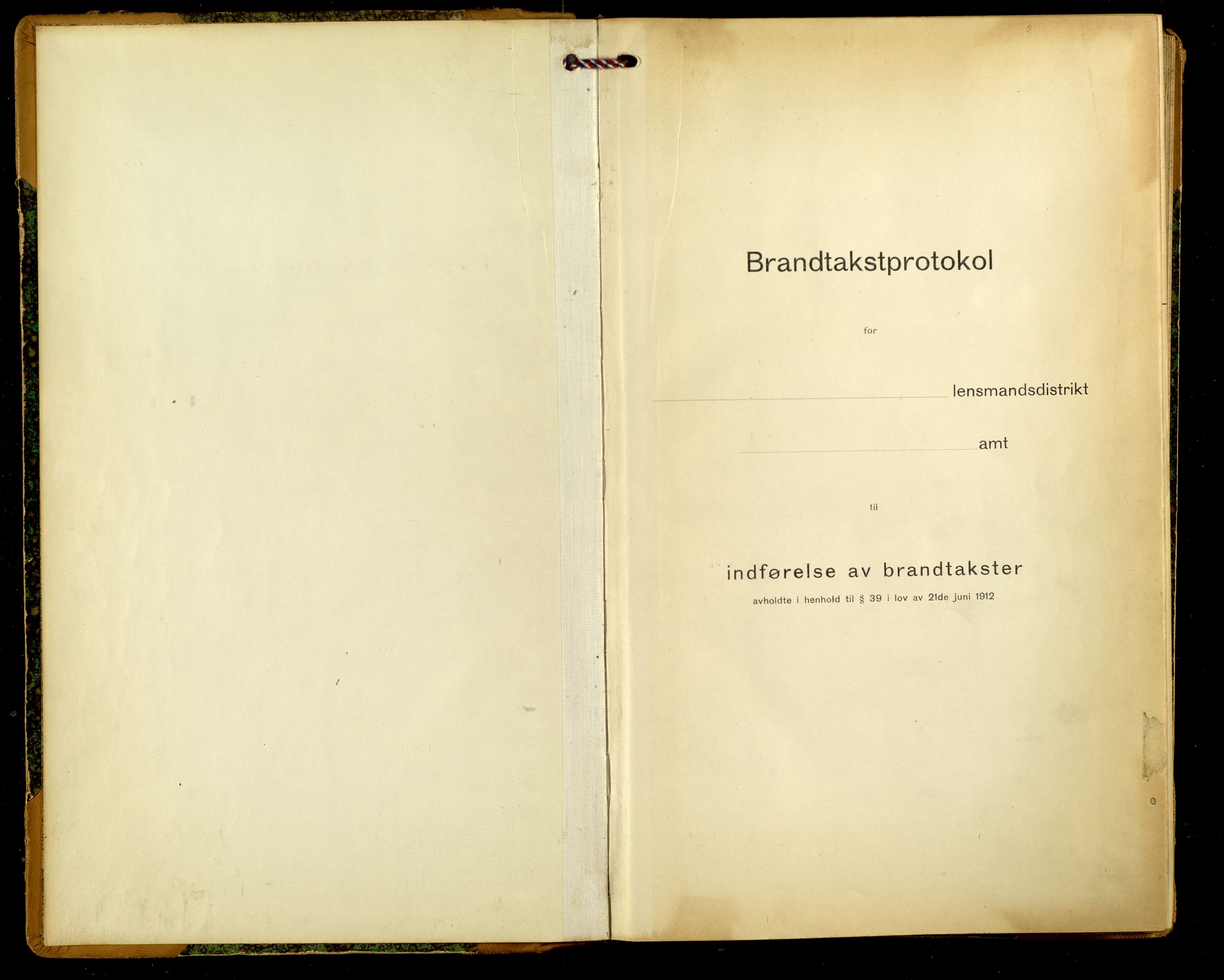 Norges Brannkasse, Lom, AV/SAH-NBRANL-032/F/L0004: Branntakstprotokoll, 1917-1924