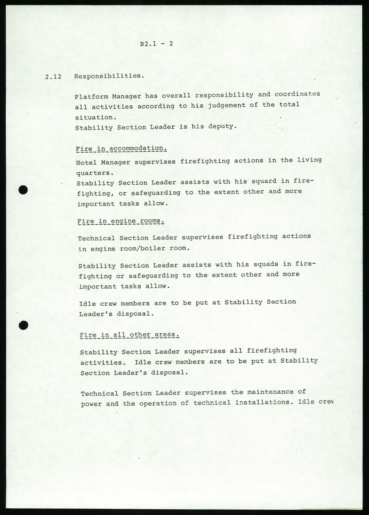 Justisdepartementet, Granskningskommisjonen ved Alexander Kielland-ulykken 27.3.1980, AV/RA-S-1165/D/L0016: O Beredskapsplaner (Doku.liste + O1-O3 av 3), 1980-1981, p. 344