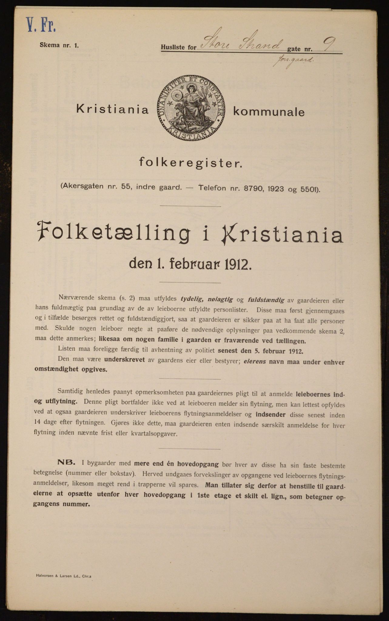 OBA, Municipal Census 1912 for Kristiania, 1912, p. 102939