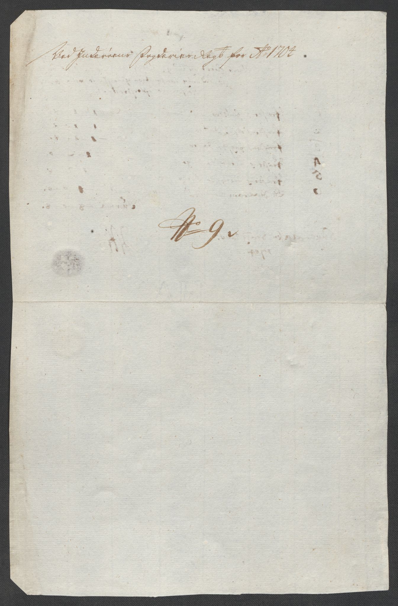 Rentekammeret inntil 1814, Reviderte regnskaper, Fogderegnskap, RA/EA-4092/R63/L4313: Fogderegnskap Inderøy, 1703-1704, p. 493