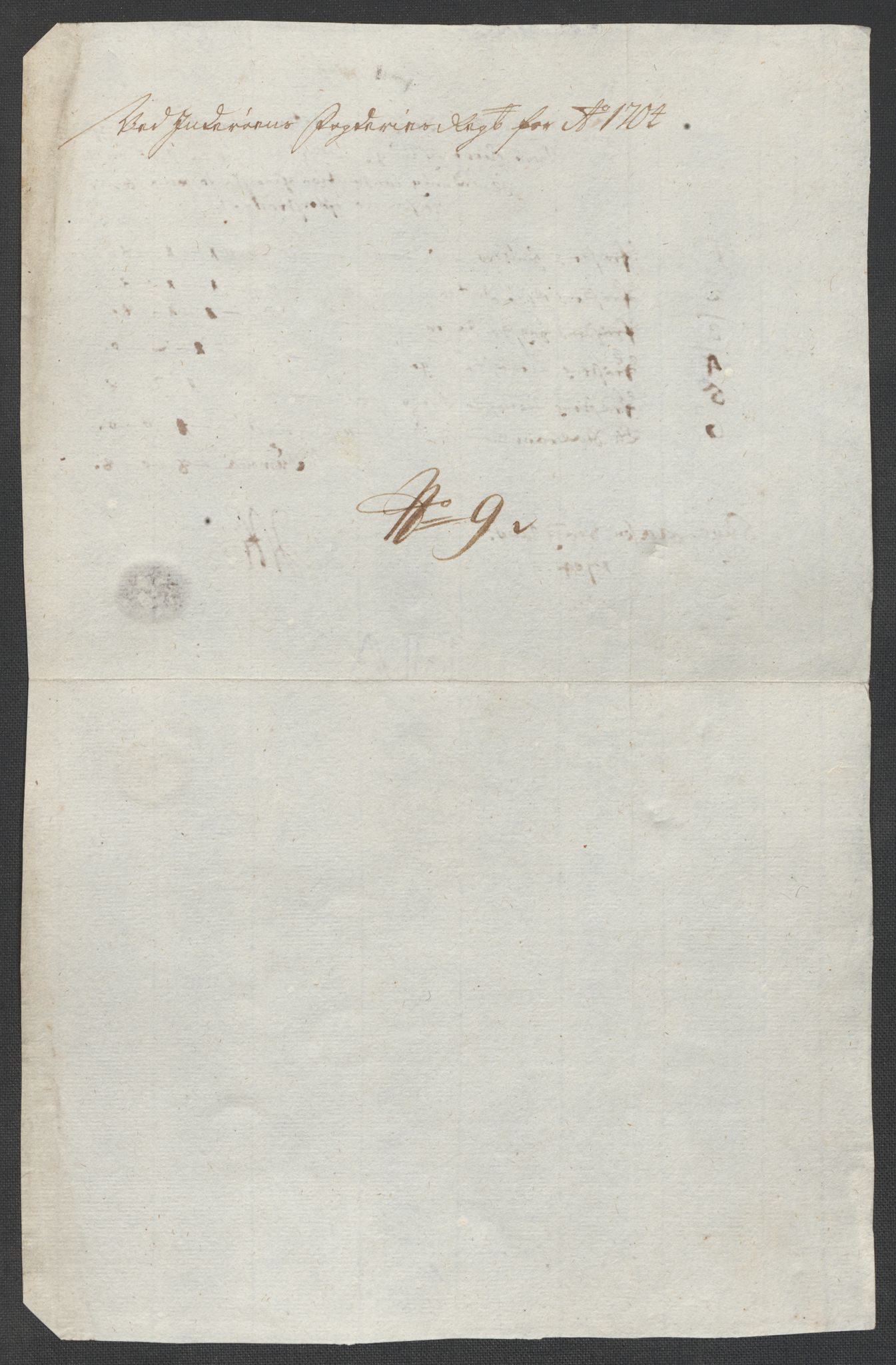 Rentekammeret inntil 1814, Reviderte regnskaper, Fogderegnskap, AV/RA-EA-4092/R63/L4313: Fogderegnskap Inderøy, 1703-1704, p. 493