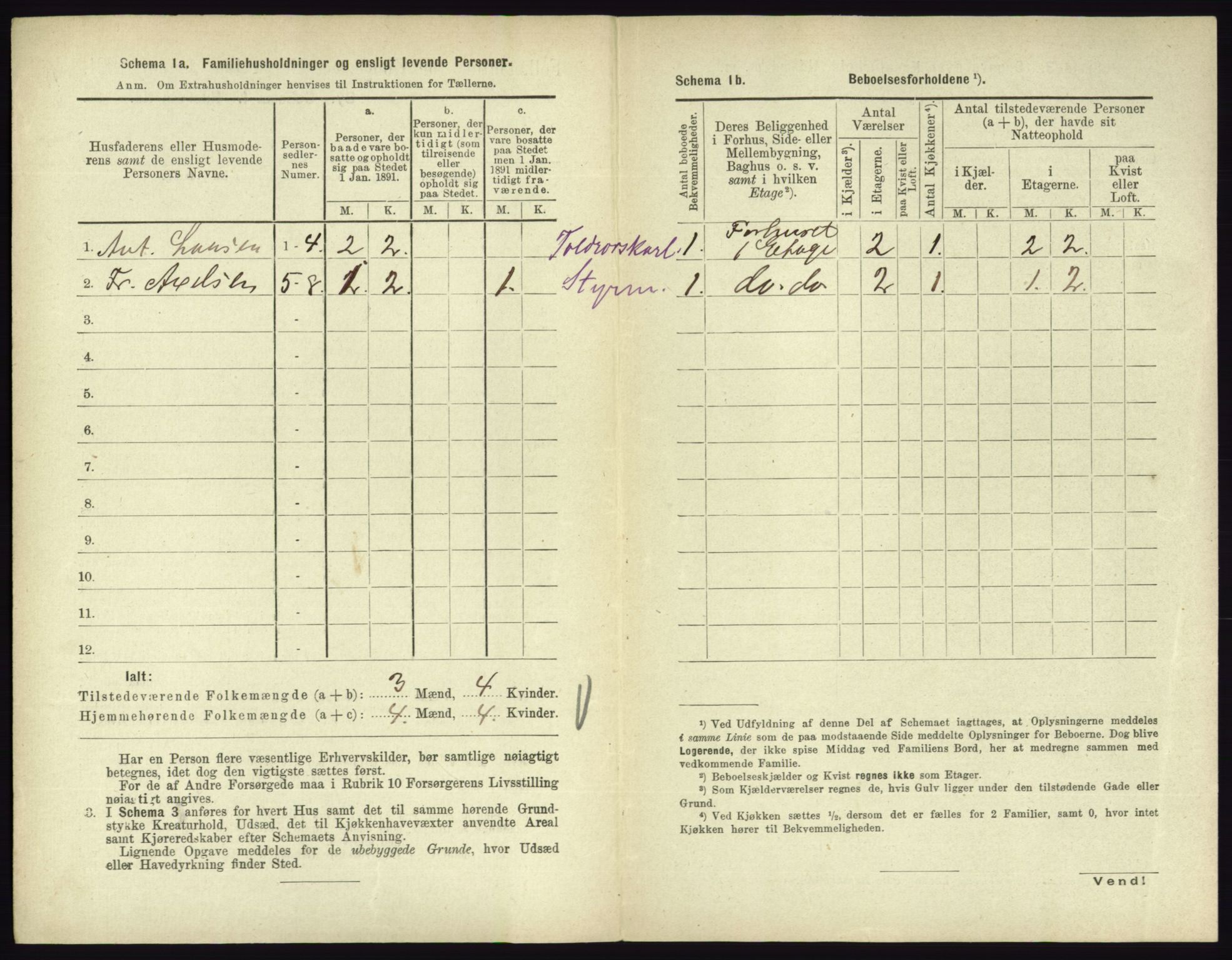 RA, 1891 census for 0705 Tønsberg, 1891, p. 1089