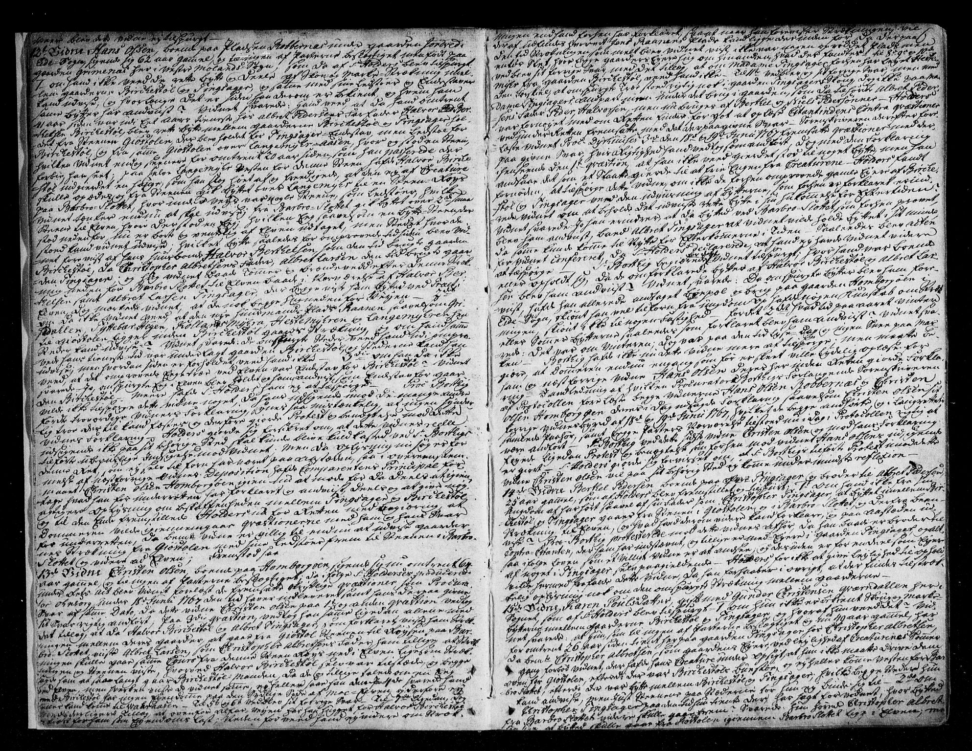 Nedenes sorenskriveri før 1824, AV/SAK-1221-0007/F/Fa/L0033: Tingbok med register nr 28, 1769-1774, p. 5b-6a