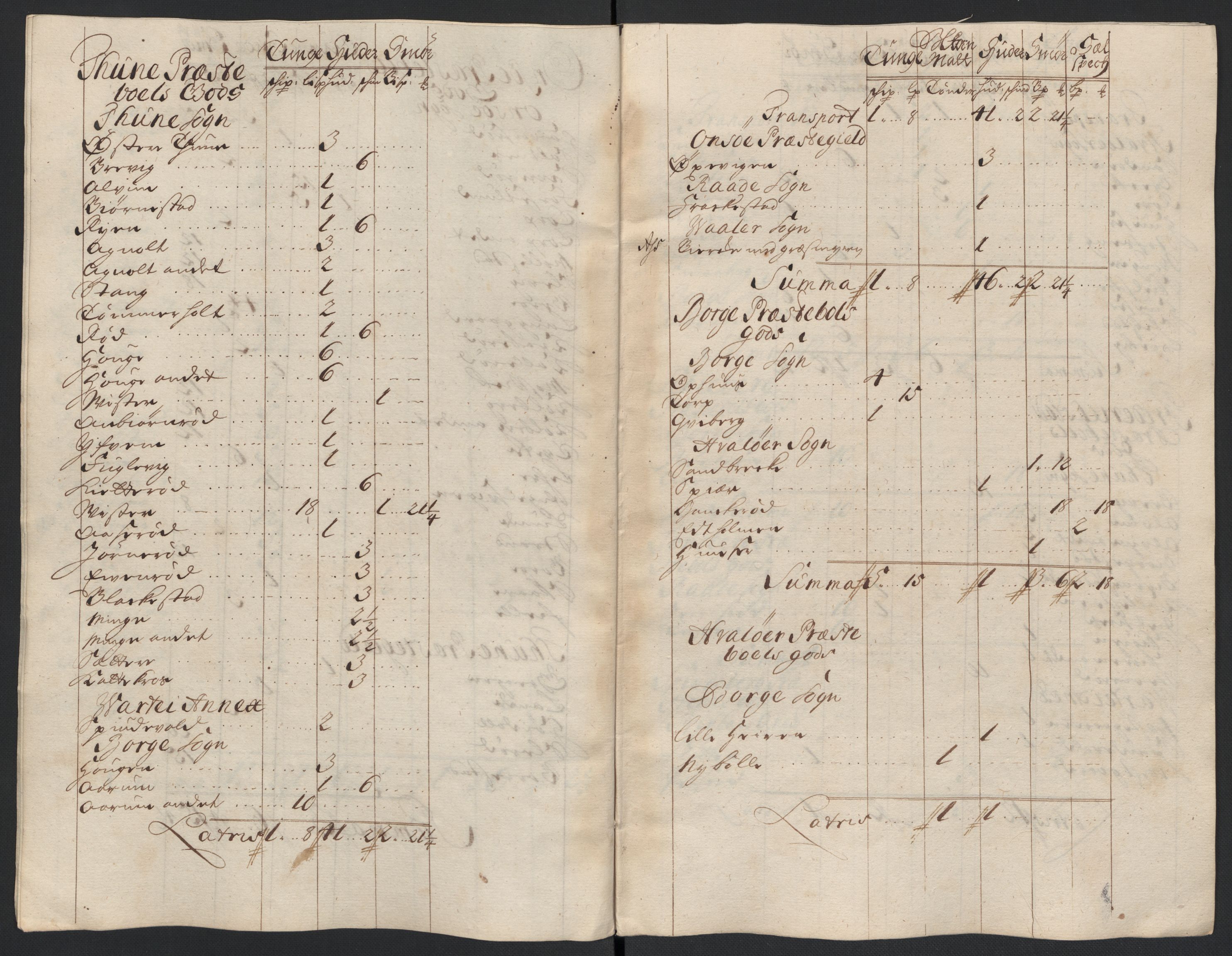 Rentekammeret inntil 1814, Reviderte regnskaper, Fogderegnskap, AV/RA-EA-4092/R04/L0135: Fogderegnskap Moss, Onsøy, Tune, Veme og Åbygge, 1709-1710, p. 344