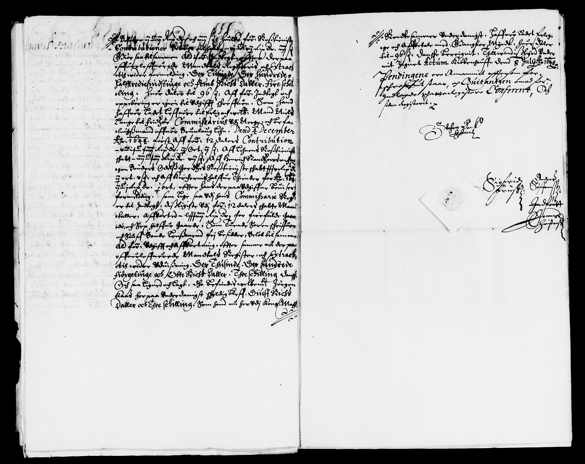 Rentekammeret inntil 1814, Reviderte regnskaper, Lensregnskaper, AV/RA-EA-5023/R/Rb/Rbr/L0017: Lista len, 1646-1649