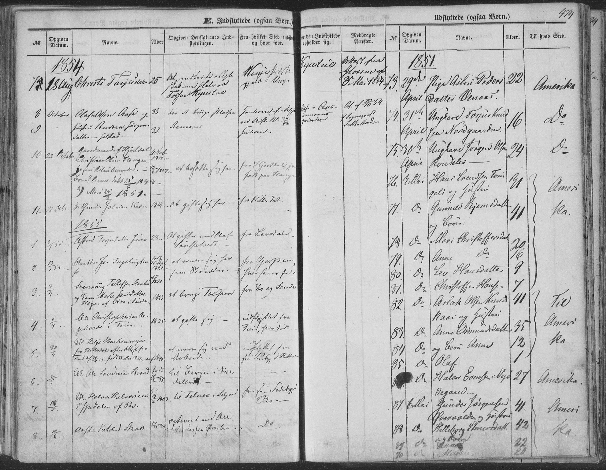 Seljord kirkebøker, AV/SAKO-A-20/F/Fa/L012b: Parish register (official) no. I 12B, 1850-1865, p. 474