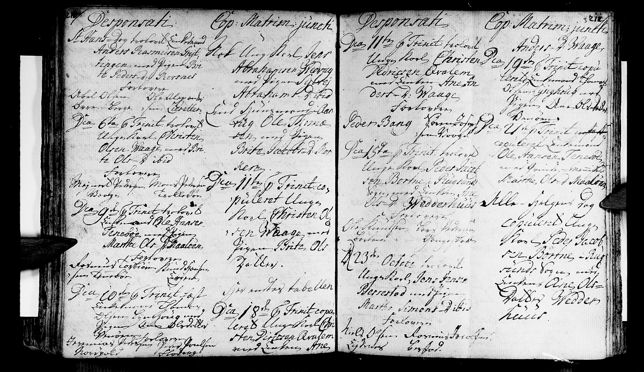 Selje sokneprestembete, SAB/A-99938/H/Ha/Haa/Haaa: Parish register (official) no. A 4, 1743-1759, p. 210-211