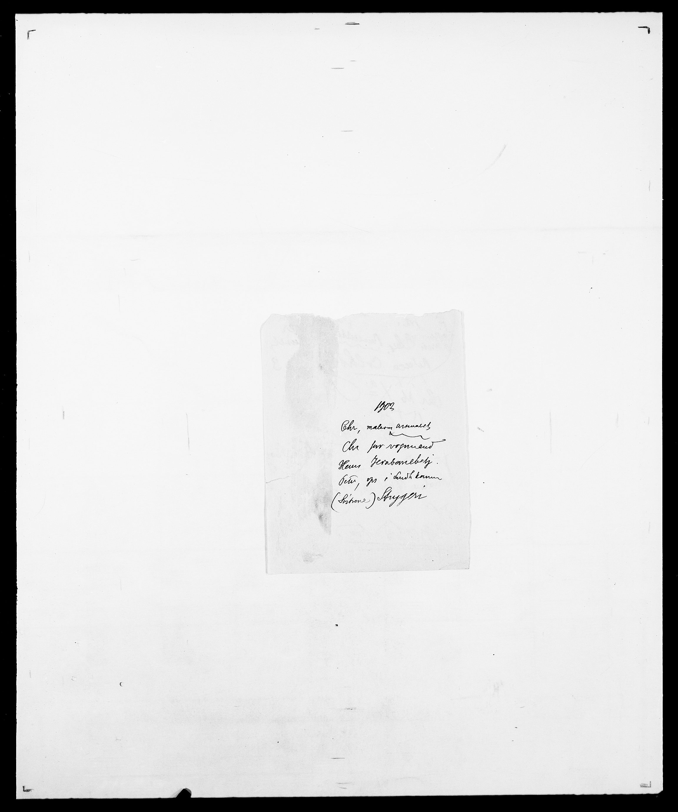Delgobe, Charles Antoine - samling, SAO/PAO-0038/D/Da/L0019: van der Hude - Joys, p. 803