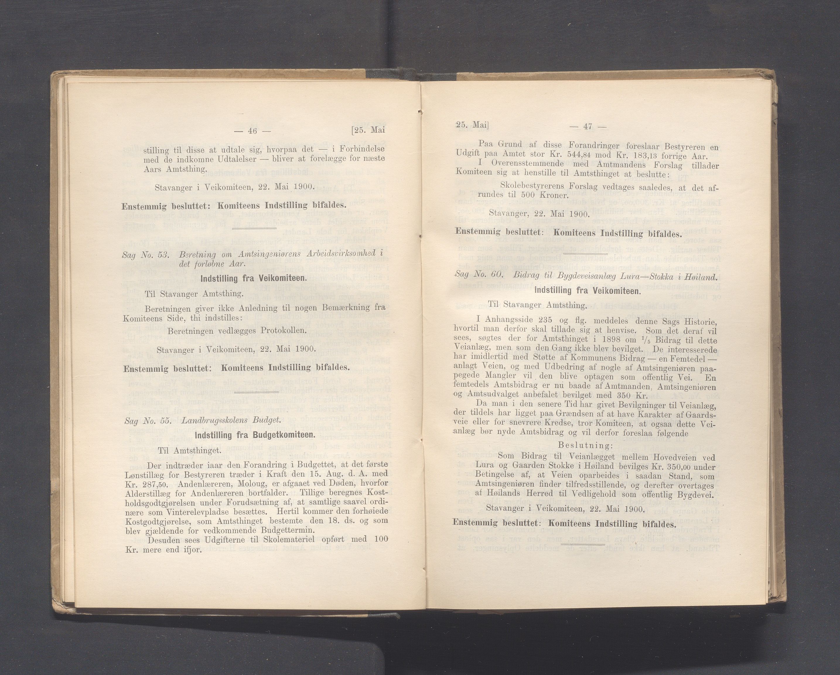 Rogaland fylkeskommune - Fylkesrådmannen , IKAR/A-900/A, 1900, p. 31