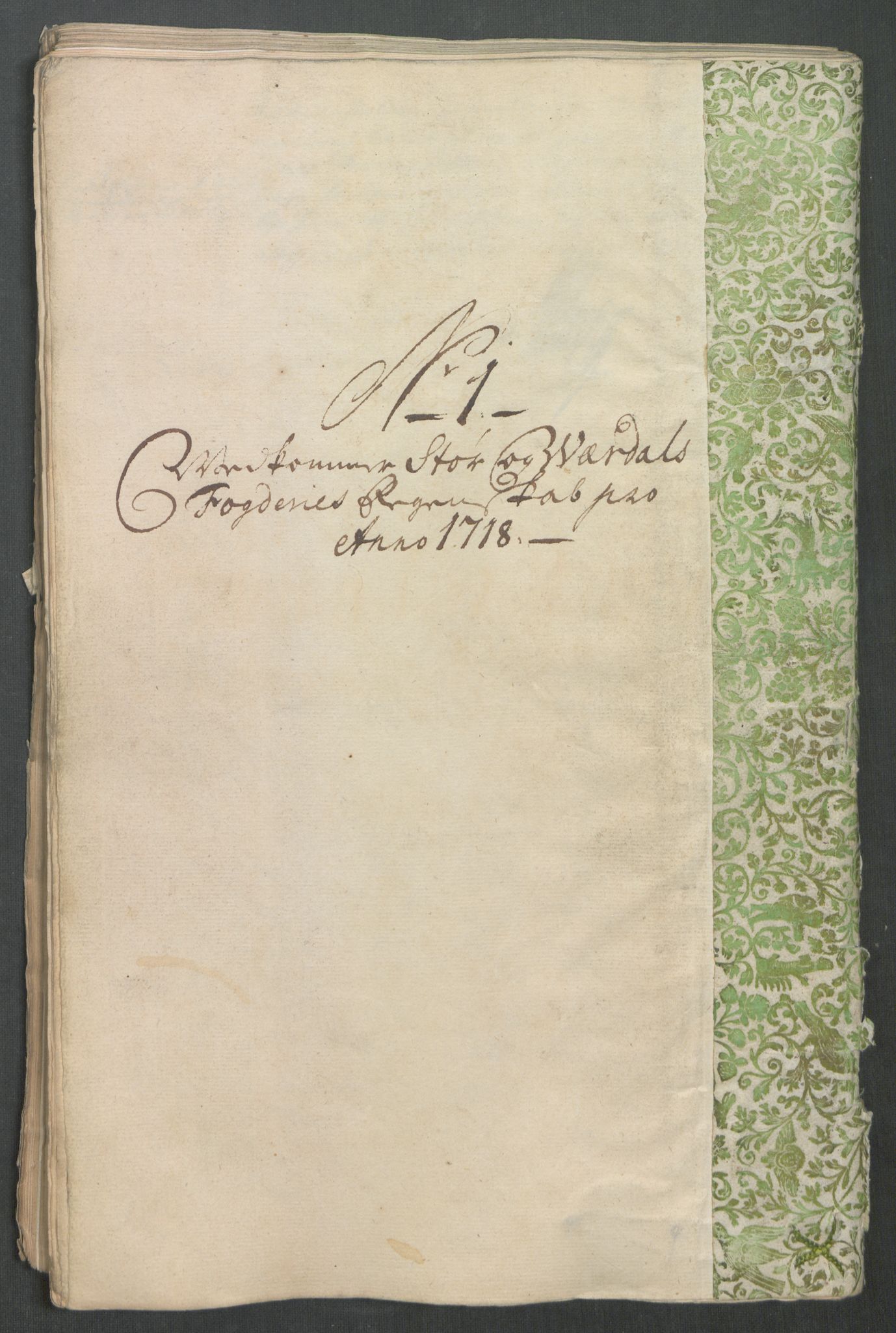 Rentekammeret inntil 1814, Reviderte regnskaper, Fogderegnskap, AV/RA-EA-4092/R62/L4208: Fogderegnskap Stjørdal og Verdal, 1718, p. 96