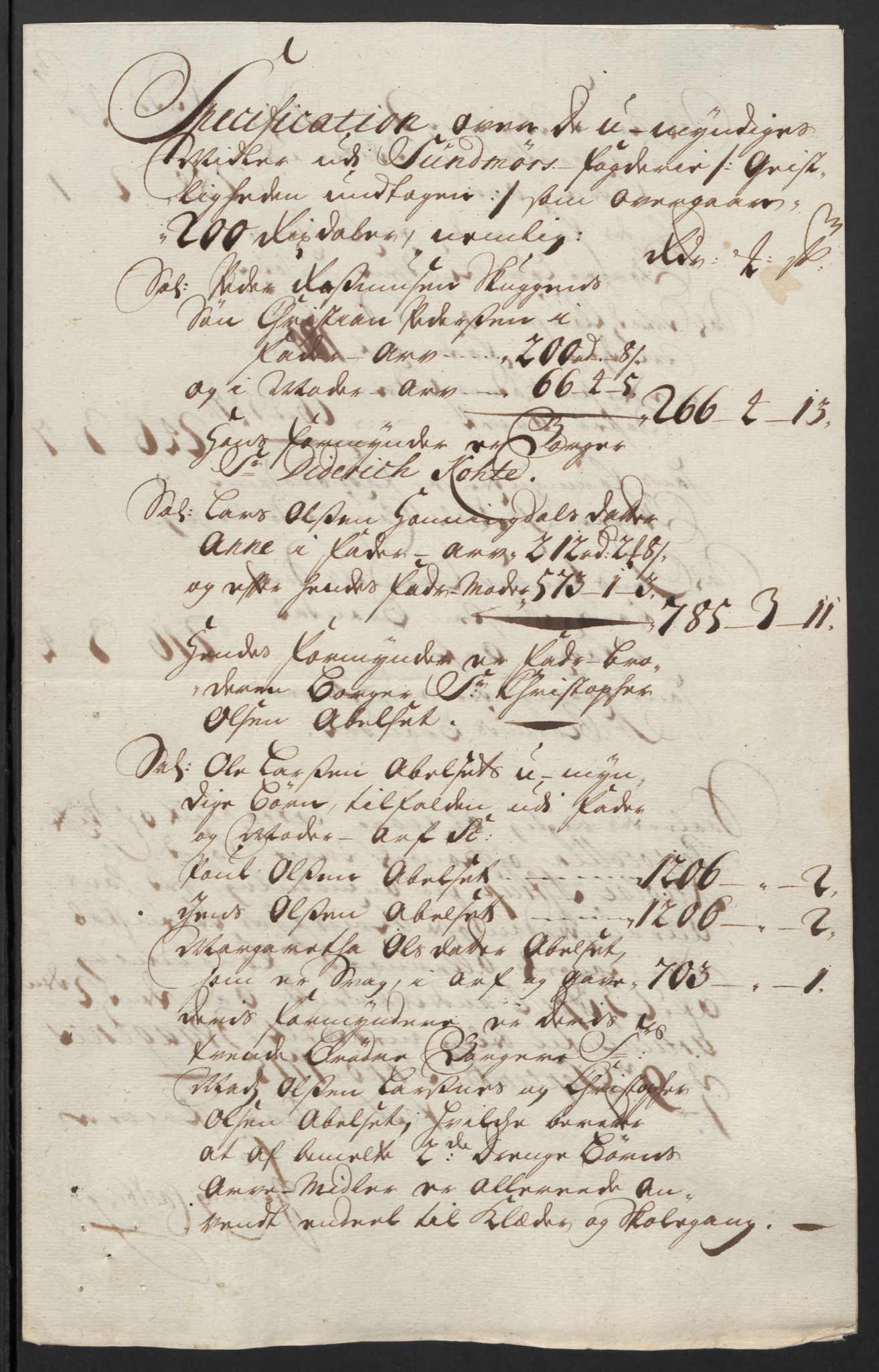 Rentekammeret inntil 1814, Reviderte regnskaper, Fogderegnskap, RA/EA-4092/R54/L3567: Fogderegnskap Sunnmøre, 1715, p. 138